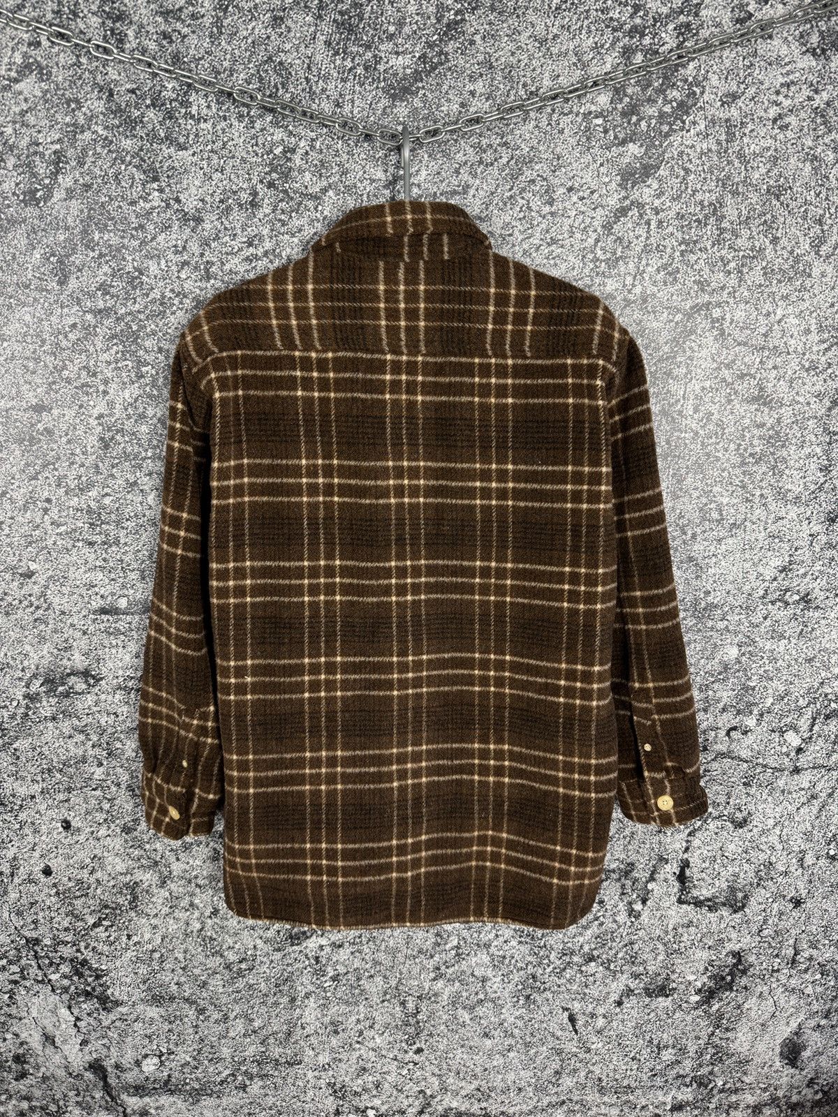 Allsaints Allsaints Nikko Long Sleeve Overshirt Heavyweight Shirt Sz M Size US M / EU 48-50 / 2 - 10 Thumbnail