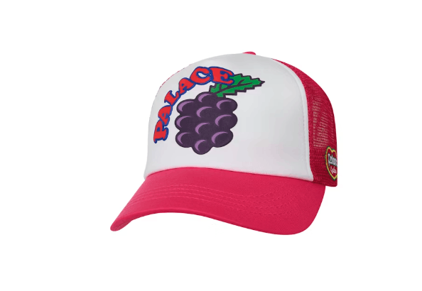 Palace Palace Grape Trucker Pink FW24 Size ONE SIZE - 1 Thumbnail