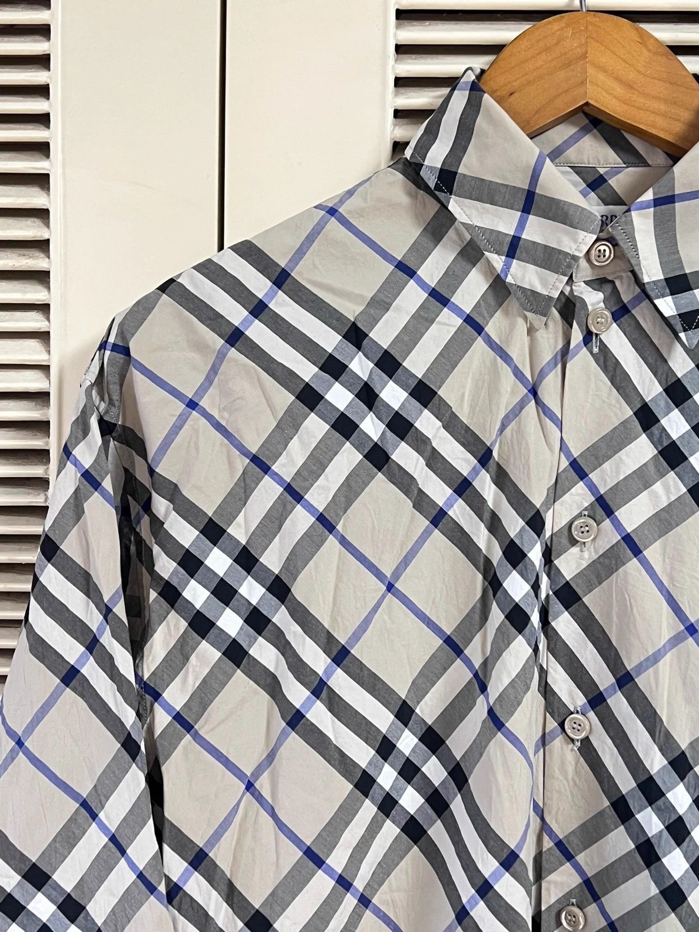 Burberry Burberry Check Long Sleeve Shirt Women's UK6 Size XS / US 0-2 / IT 36-38 - 4 Thumbnail