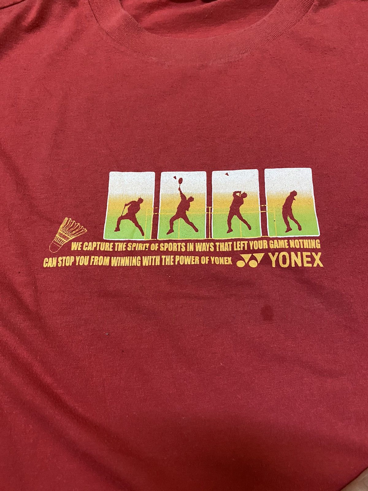 Japanese Brand × Vintage Vintage 90’s Yonex T-shirt Size US L / EU 52-54 / 3 - 6 Thumbnail