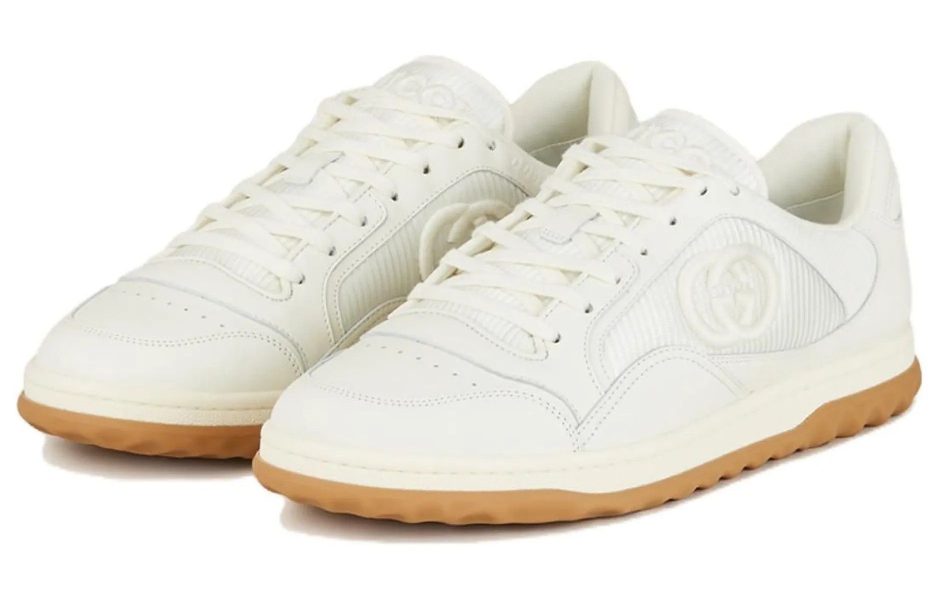 Gucci o1s1wg110125 MAC80 Low-Top Sneakers in White Size US 11 / IT 41 - 2 Thumbnail