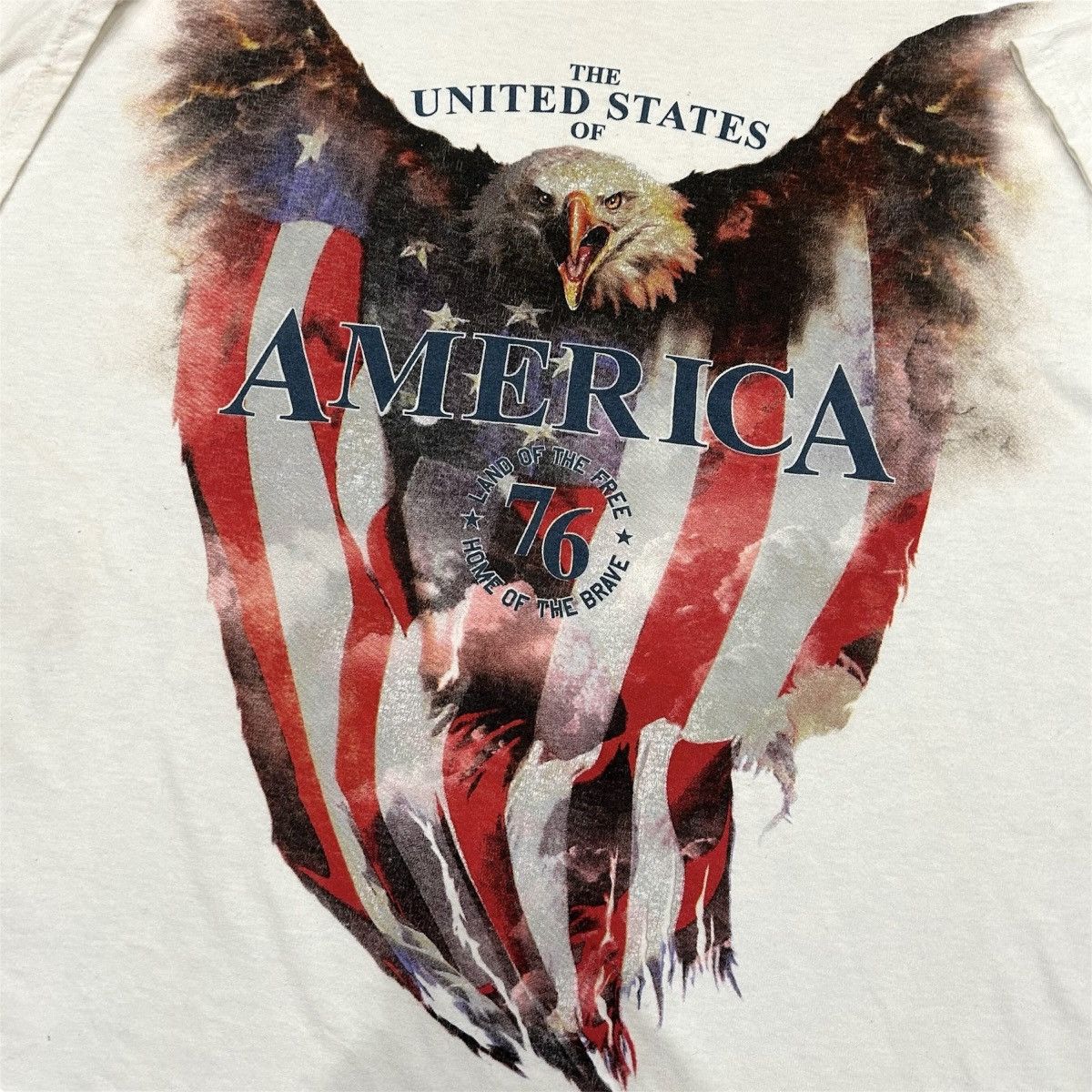 Other America Eagle USA Flag OVP Graphic Tshirt Size US XL / EU 56 / 4 - 4 Thumbnail