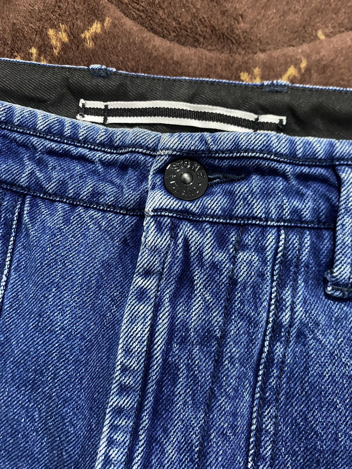 Stone Island Stone Island Patch Jeans Pants Size US 33 - 8 Thumbnail