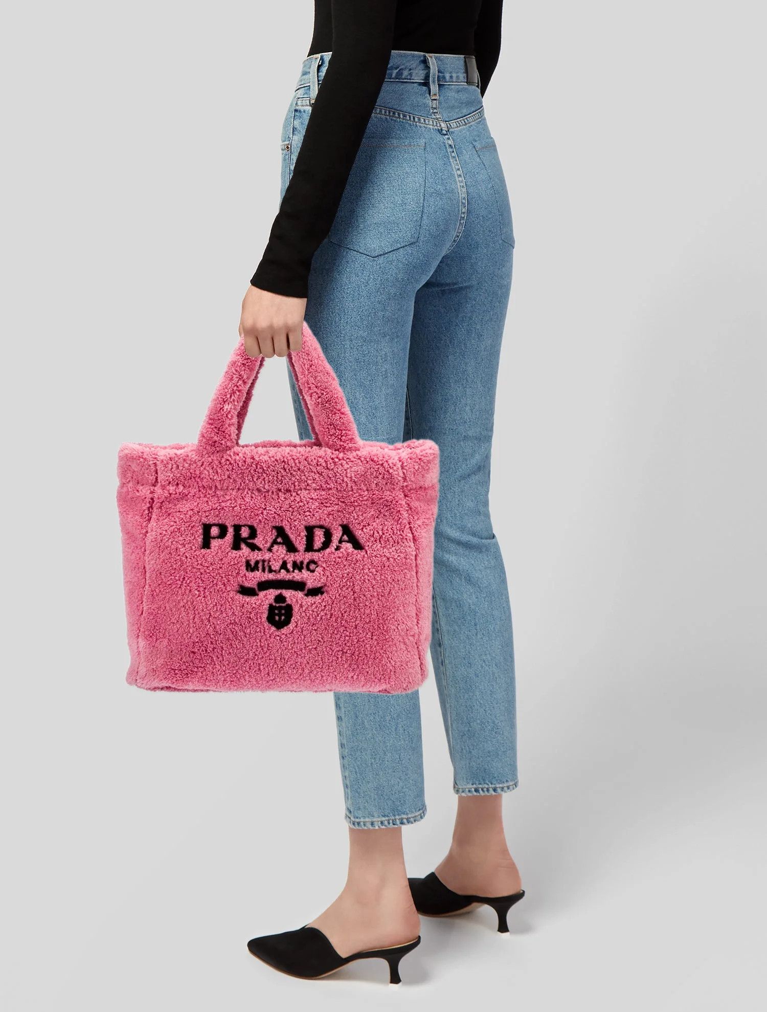 Prada o1srvl11e0724 Size: OS / Tote Bag in Pink Size ONE SIZE - 6 Thumbnail
