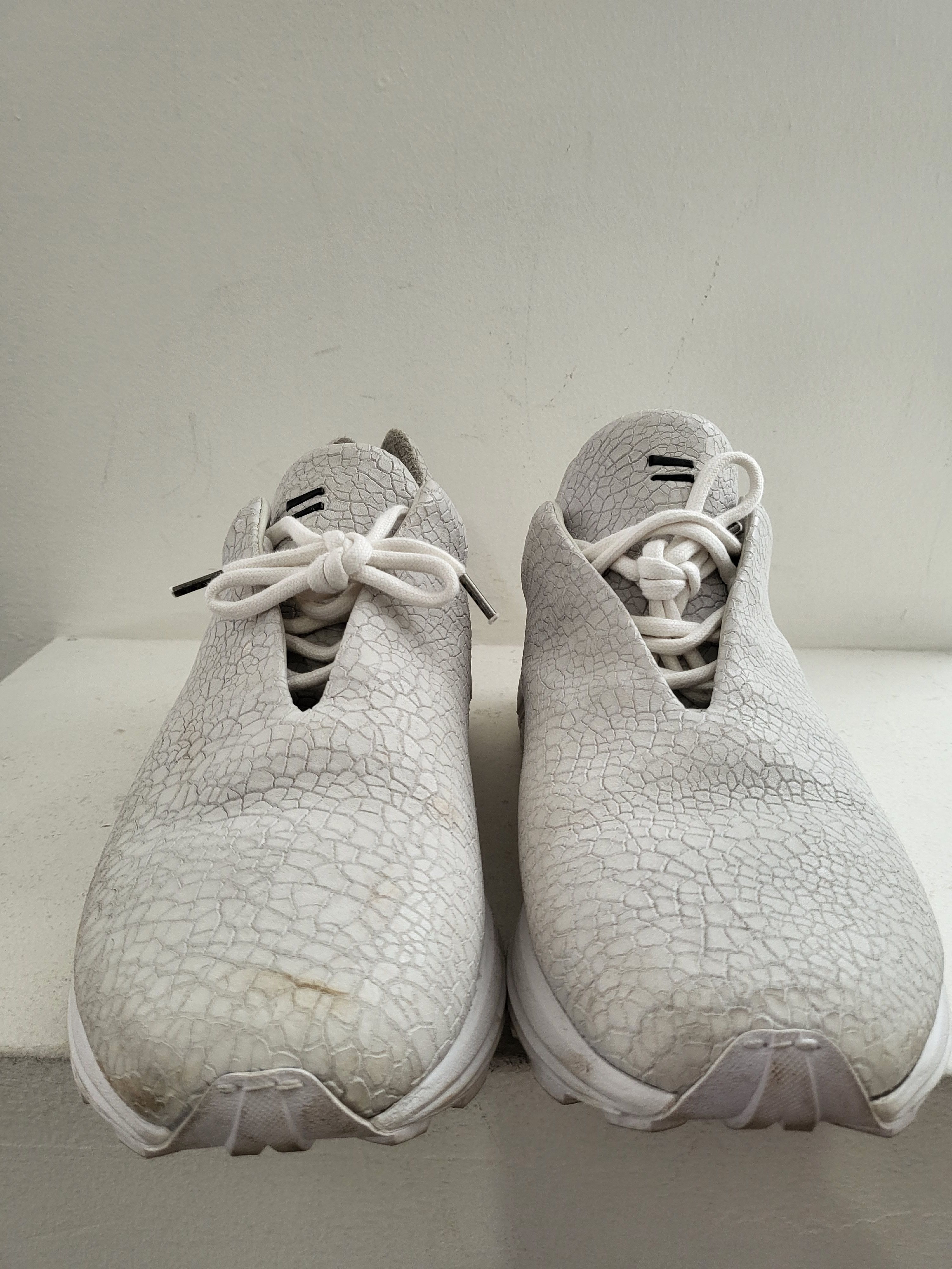 The Last Conspiracy "Caleb" cracked leather sneakers Size US 10 / EU 43 - 3 Thumbnail