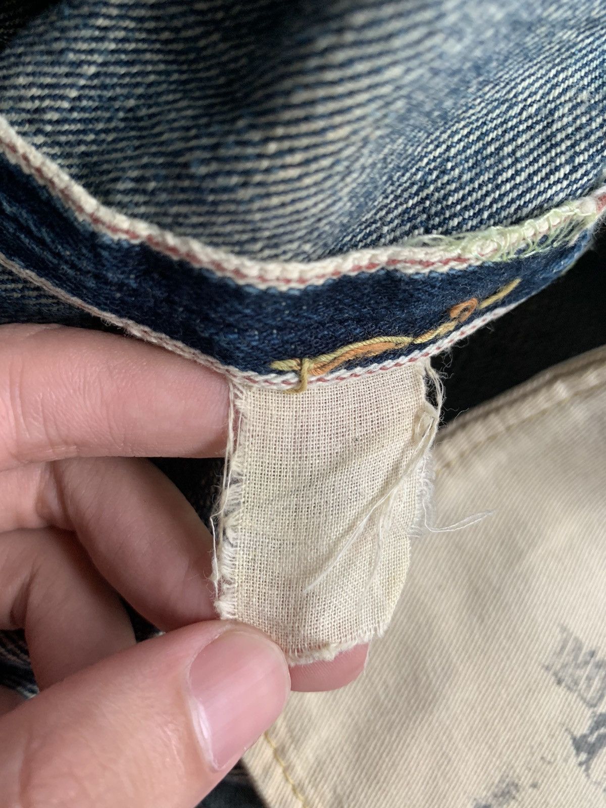 Kapital Vintage Go West Button fly Japan Selvedge distressed denim Size US 30 / EU 46 - 24 Thumbnail