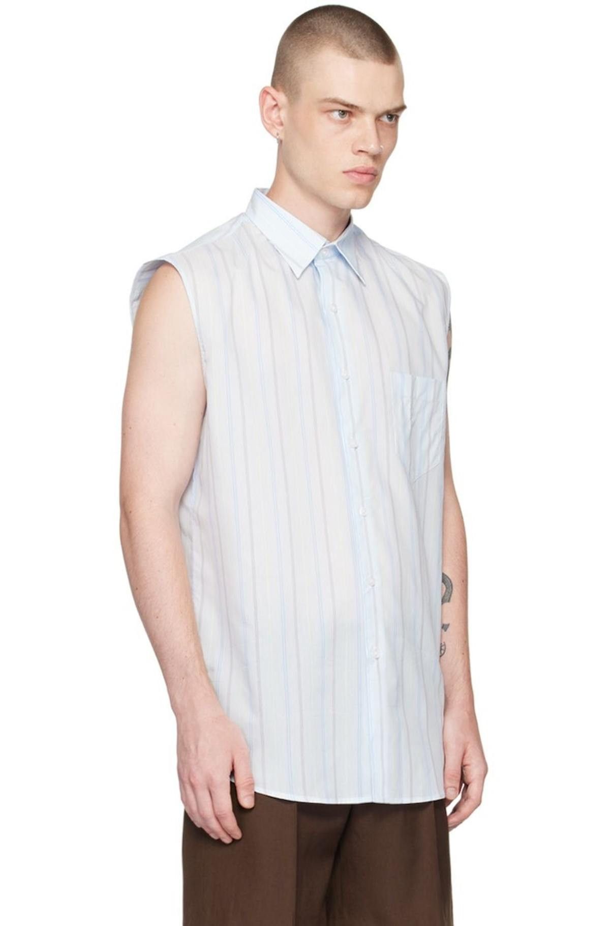 Ernest W. Baker BNWT SS23 ERNEST W. BAKER STRIPED SLEEVELESS SHIRT