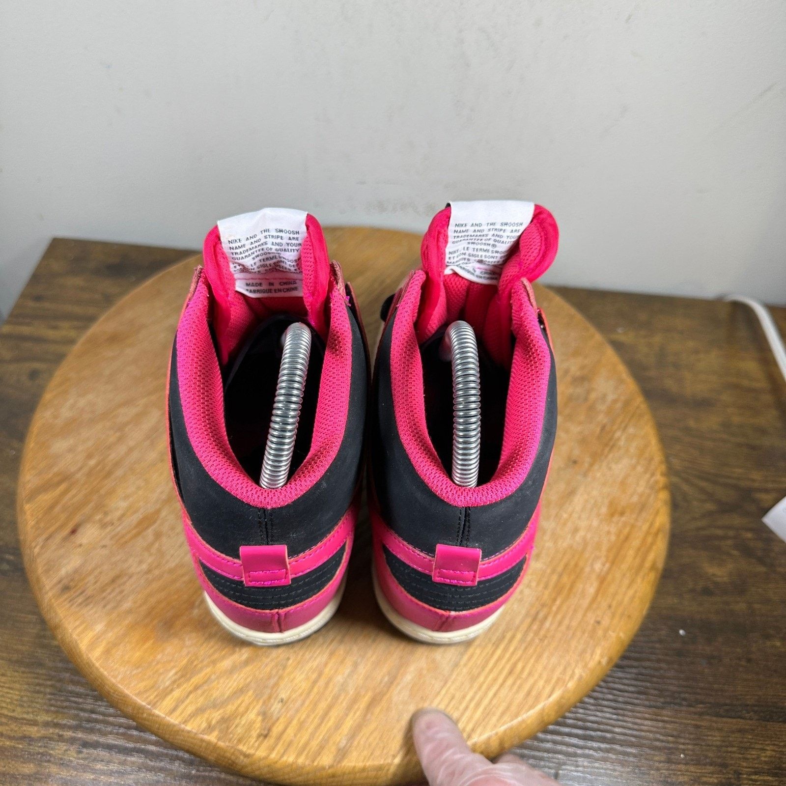 Nike Nike Dunk Sky Hi Pink Hidden Wedge 644877-010 Womens Size 8 Size US 8 / IT 38 - 4 Thumbnail