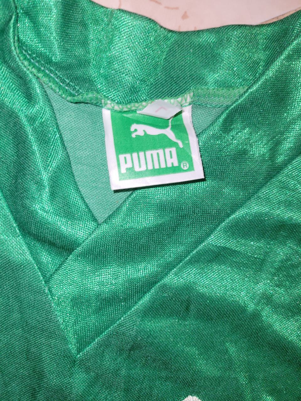 Puma Zaire Rare 1992 1994 Home Shirt Congo Leopard Size US L / EU 52-54 / 3 - 2 Thumbnail
