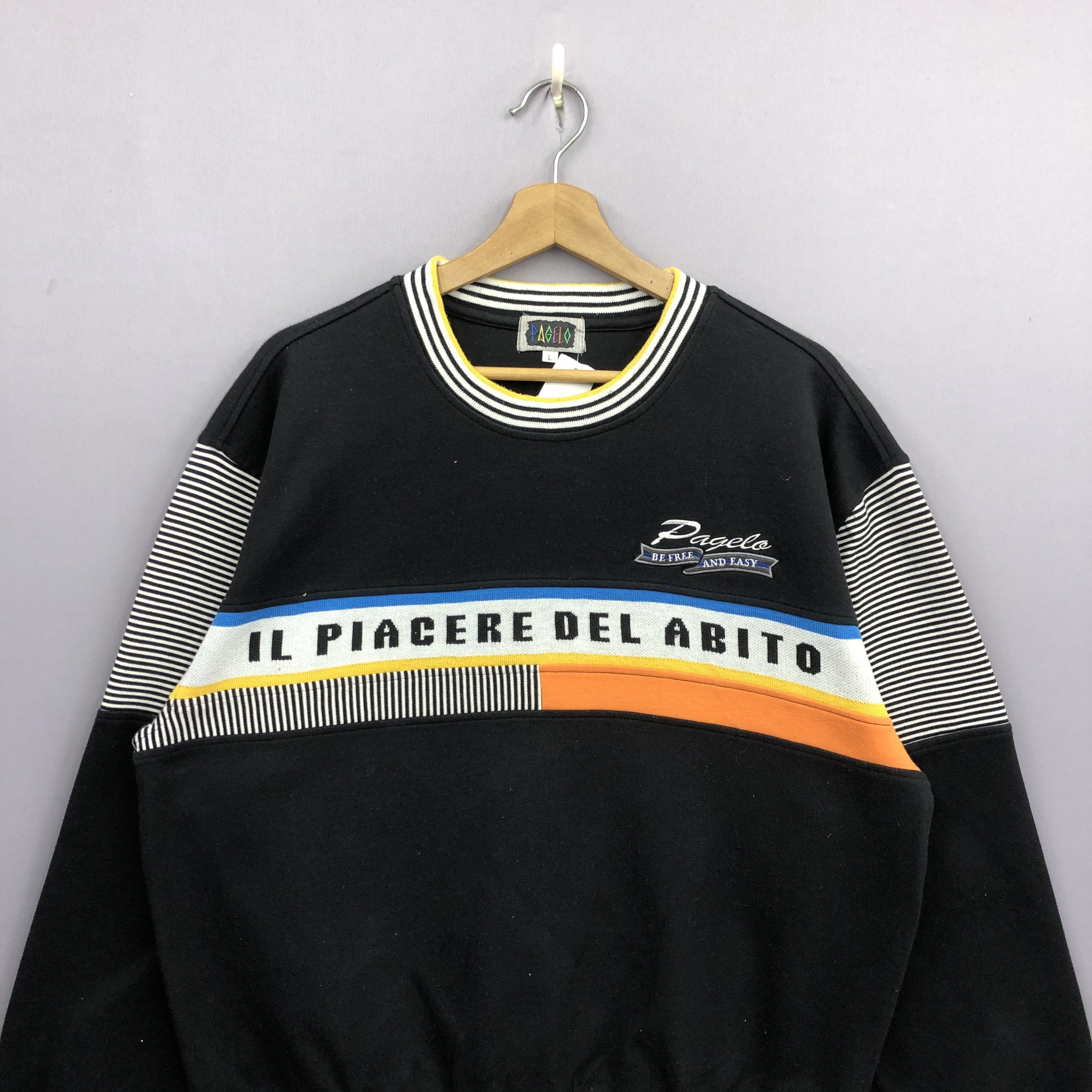 Japanese Brand Vintage Pagelo Sweater IlPiacere Del Abito Sweatshirt Size US M / EU 48-50 / 2 - 3 Thumbnail