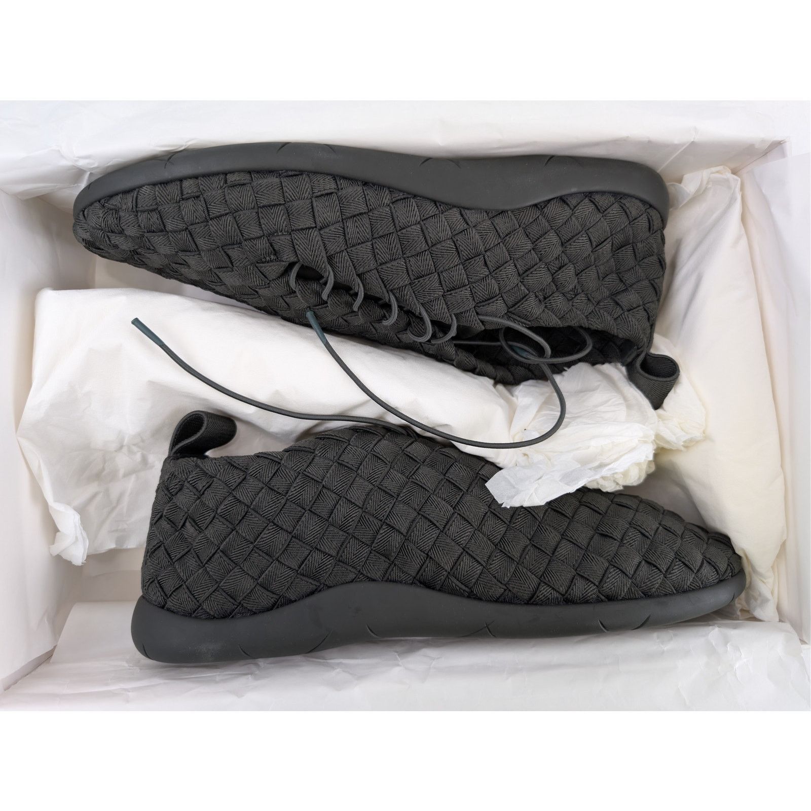 Bottega Veneta o1rshd1 Plat Sneaker Intrecciato Sneakers Shoe in Camping Size US 11 / EU 44 - 17 Thumbnail
