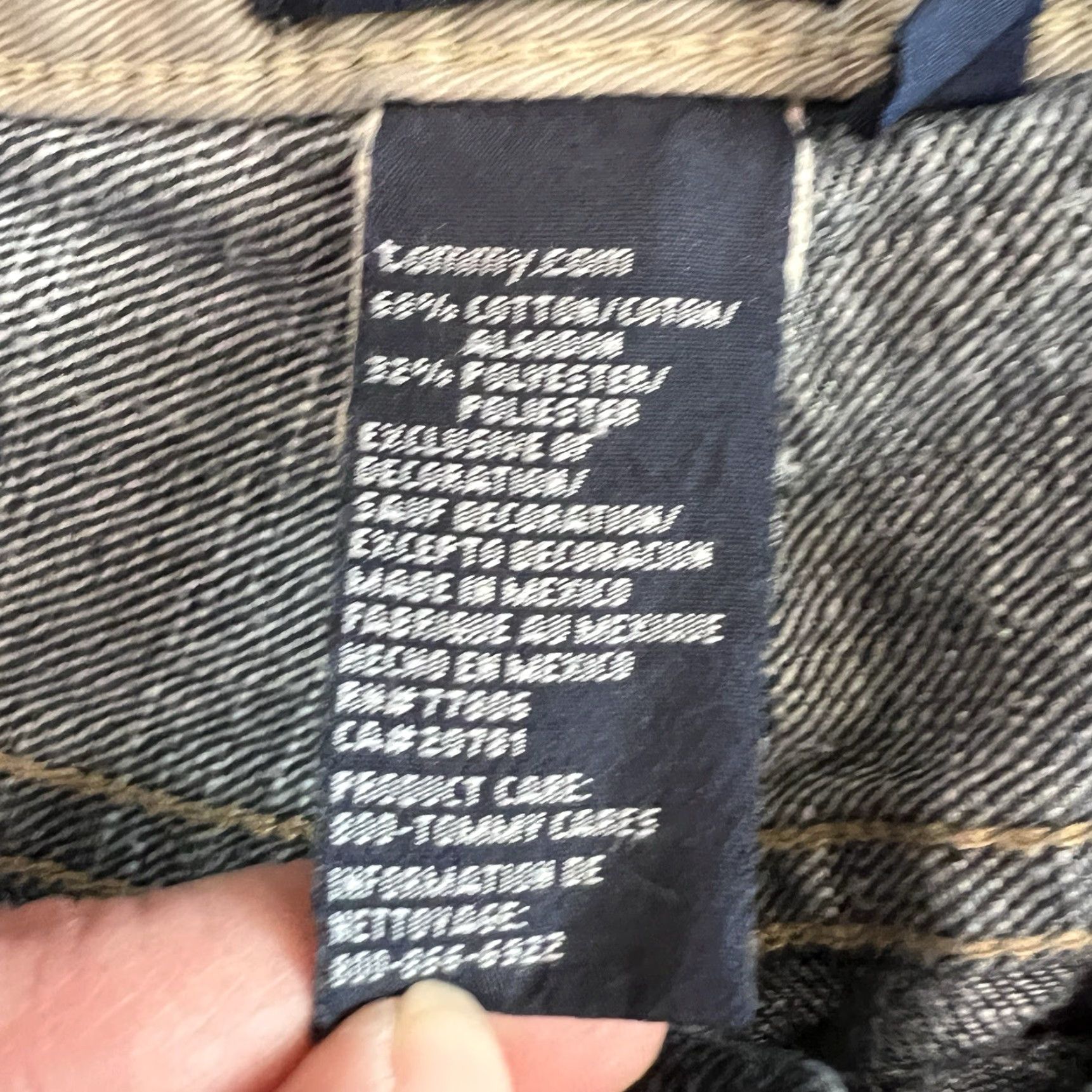 Tommy Hilfiger VINTAGE Tommy Hilfiger Jeans Men Denim 33x34 Dark Wash Mid-Rise 5-Pocket Classic Size US 33 - 4 Thumbnail