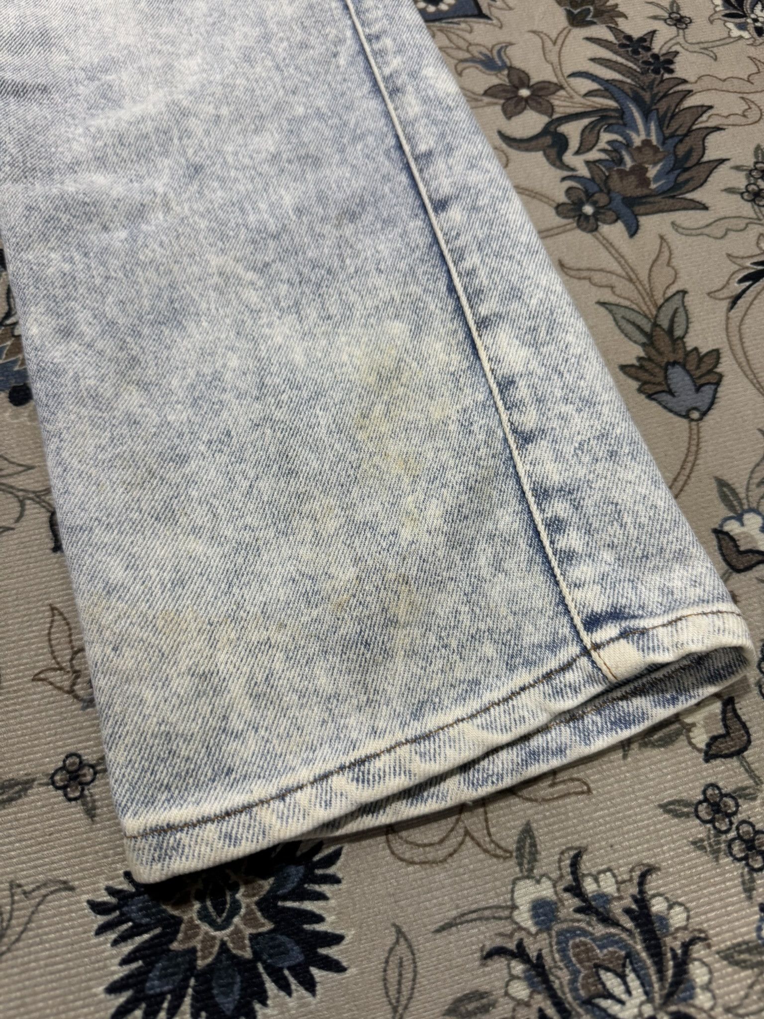 Levi's × Vintage Vintage Levis Silver Tag #530 Medal Acid Wash denim Jeans Size US 32 / EU 48 - 8 Thumbnail