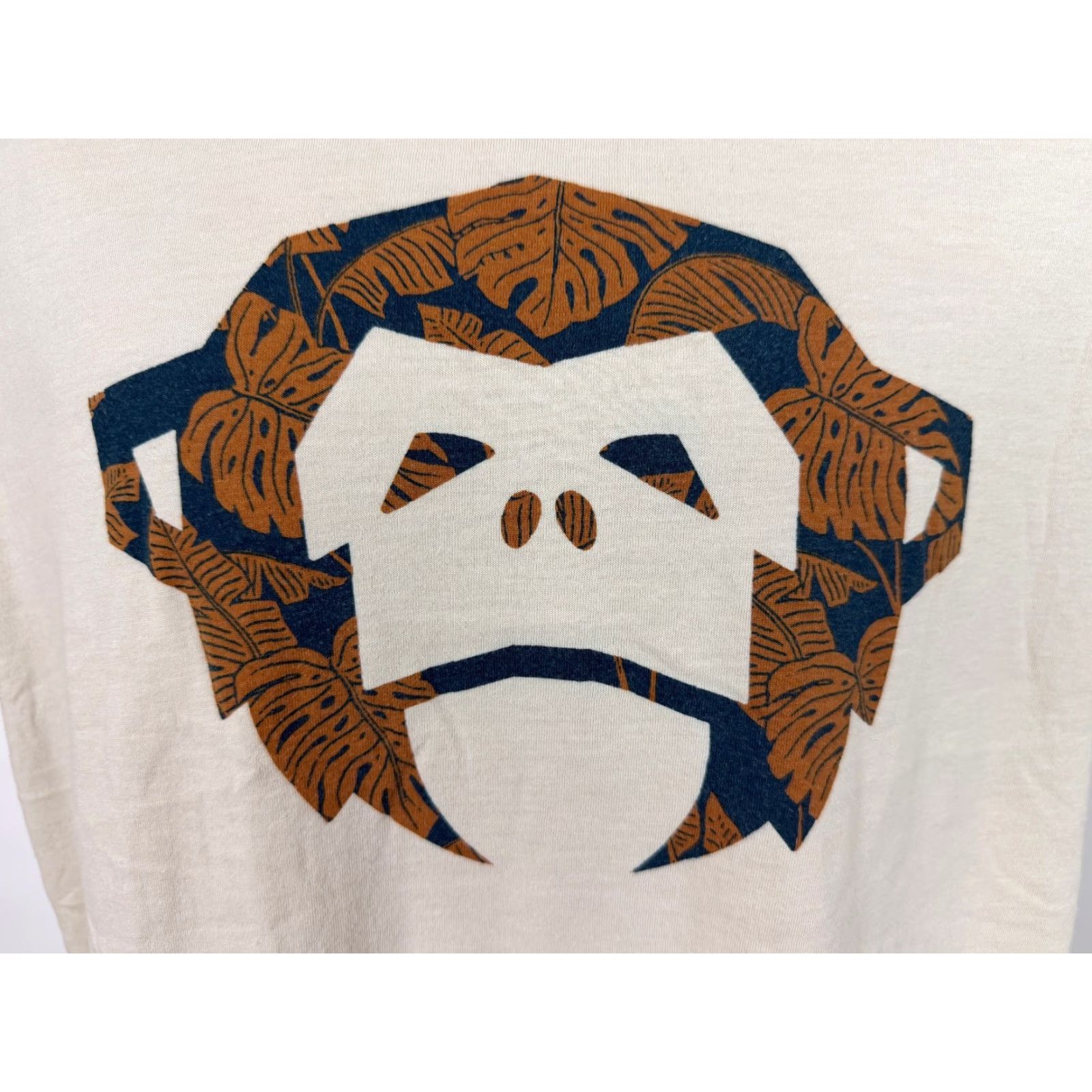 Howler Brothers Howler Bros Shirt Men Medium Tropical Hawaiian Monkey Outdoors Lightweight Beige T-Shirt Mens Medium Tropical Monkey Outdoors Lightweight Beige Size US M / EU 48-50 / 2 - 3 Thumbnail