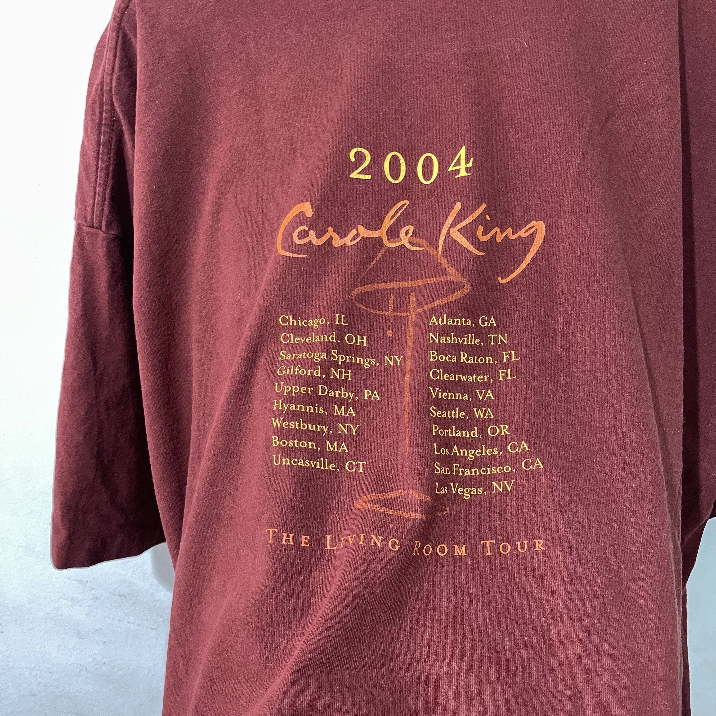 Band Tees Vintage 2004 Carole King The Living Room Tour Shirt Size US XXL / EU 58 / 5 - 4 Thumbnail