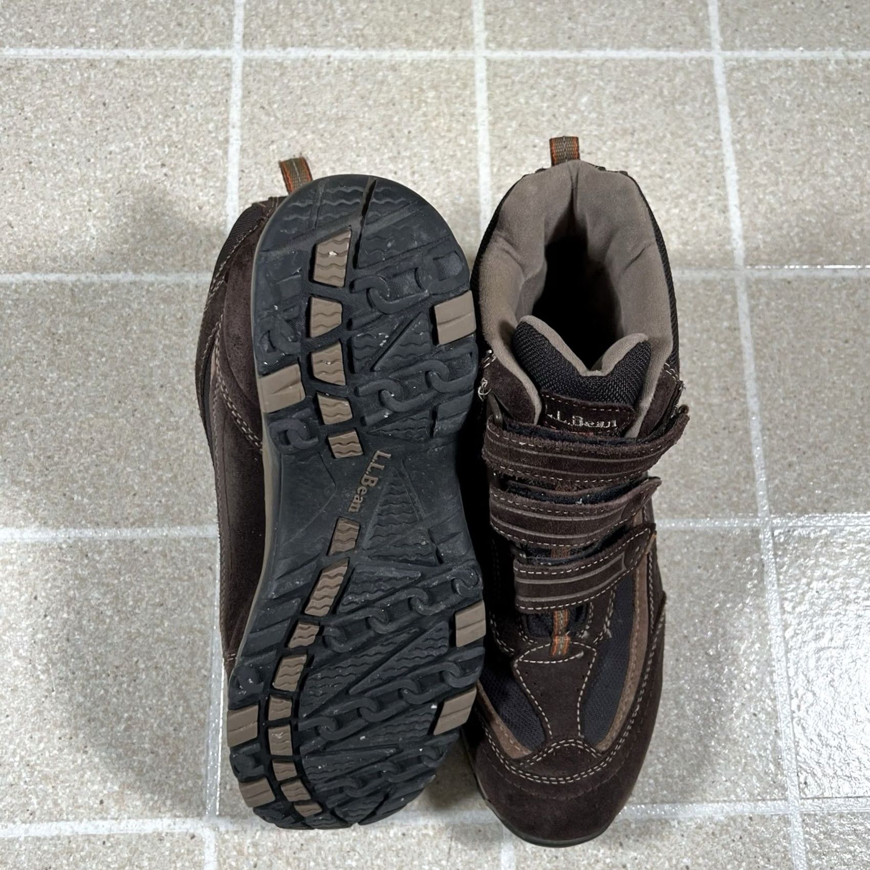 Vintage L.L. Bean Tek2 .5 Mens 11.5 Snow Boots Brown Suede Straps Primaloft Size US 12 / EU 45 - 5 Thumbnail