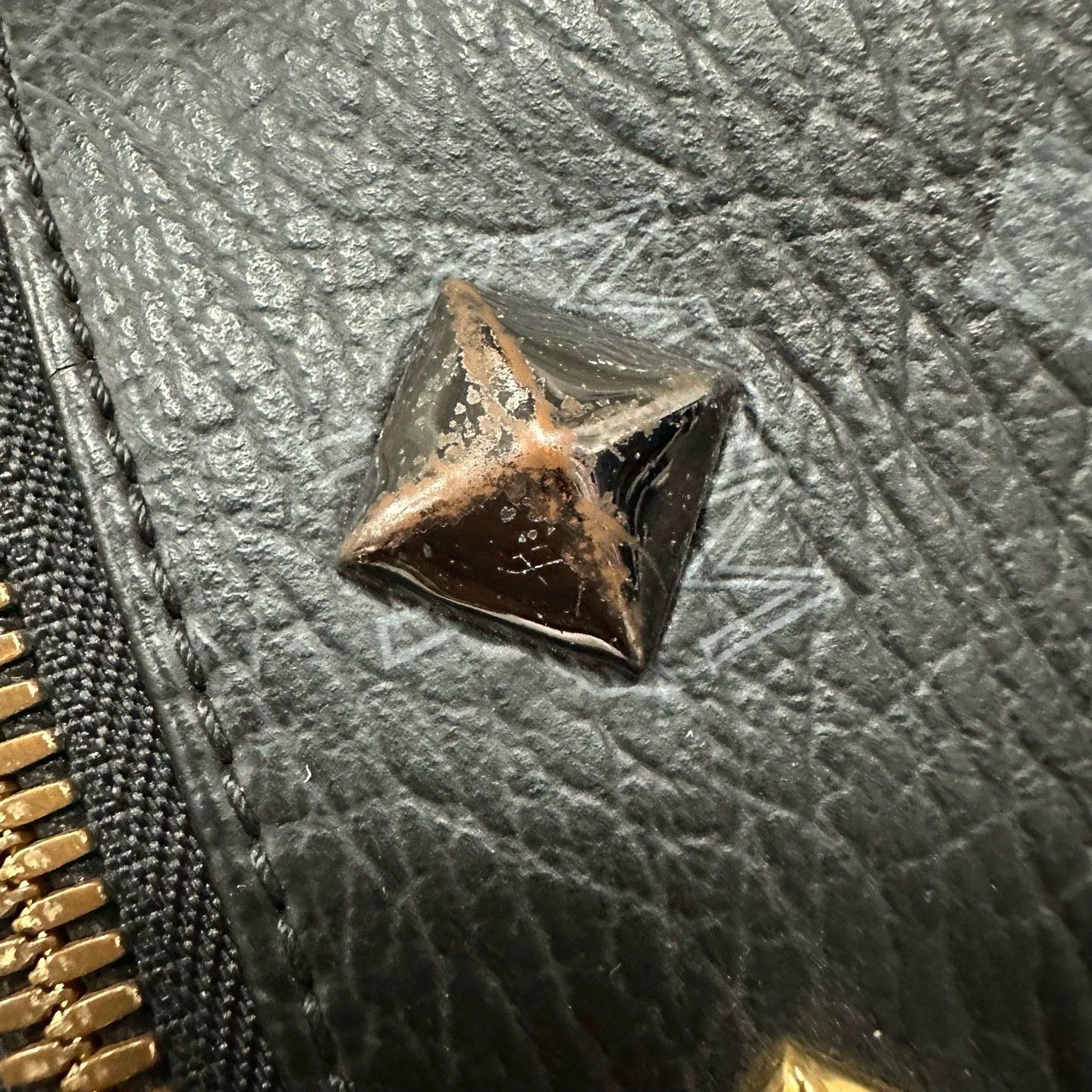 MCM MCM Retro Leather Rivet Backpack 36x16x40 Size ONE SIZE - 6 Thumbnail