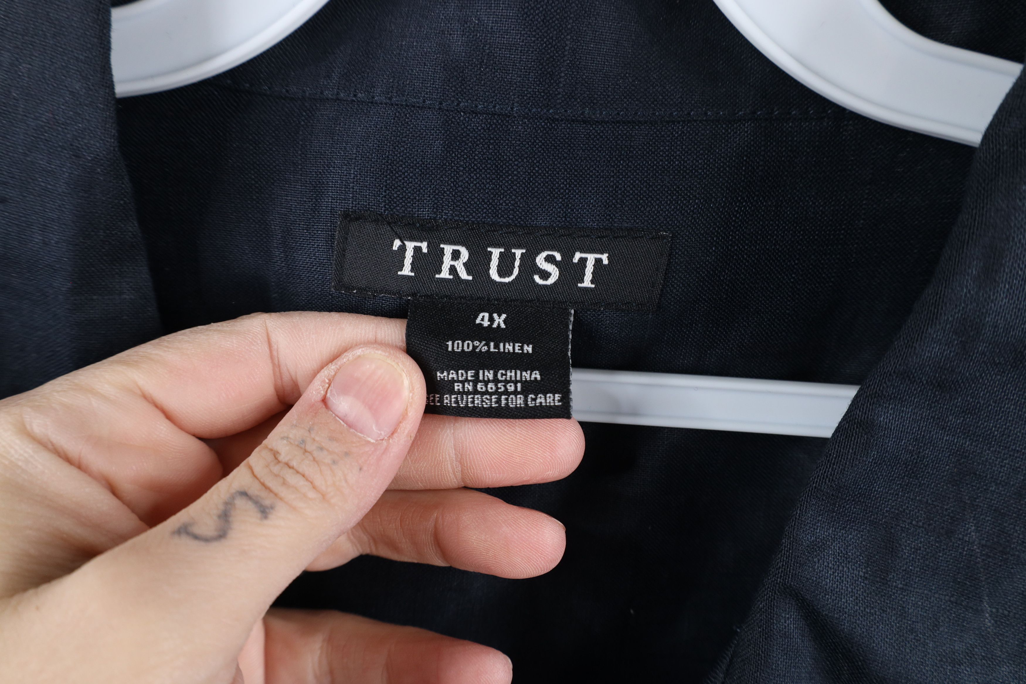 Vintage Vintage 90s Streetwear Collar Short Sleeve Button Shirt Size US XXL / EU 58 / 5 - 9 Thumbnail
