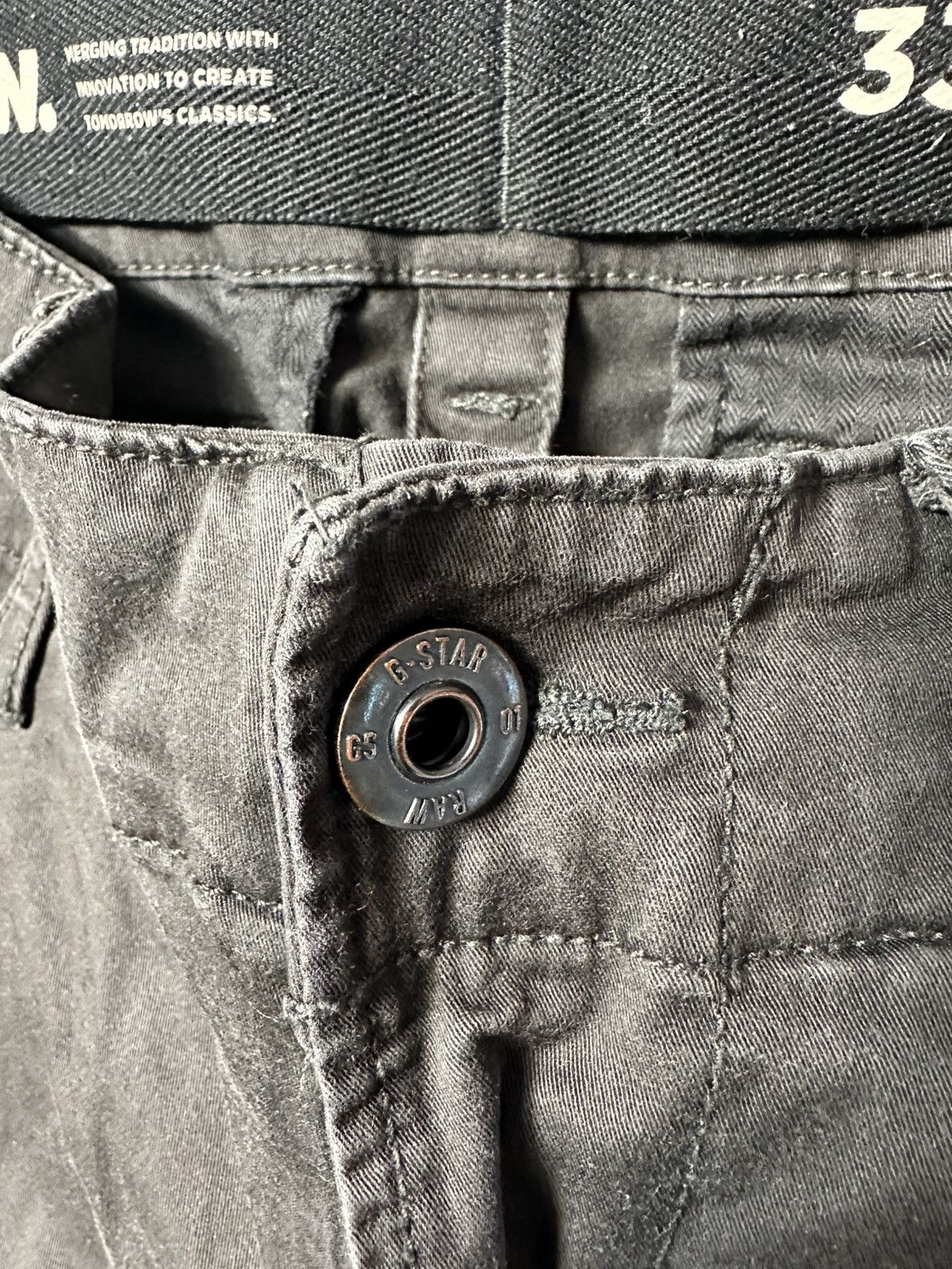 G-Star Vintage G-Star Raw Cargo Pants Travis Scott style Size US 33 - 7 Thumbnail