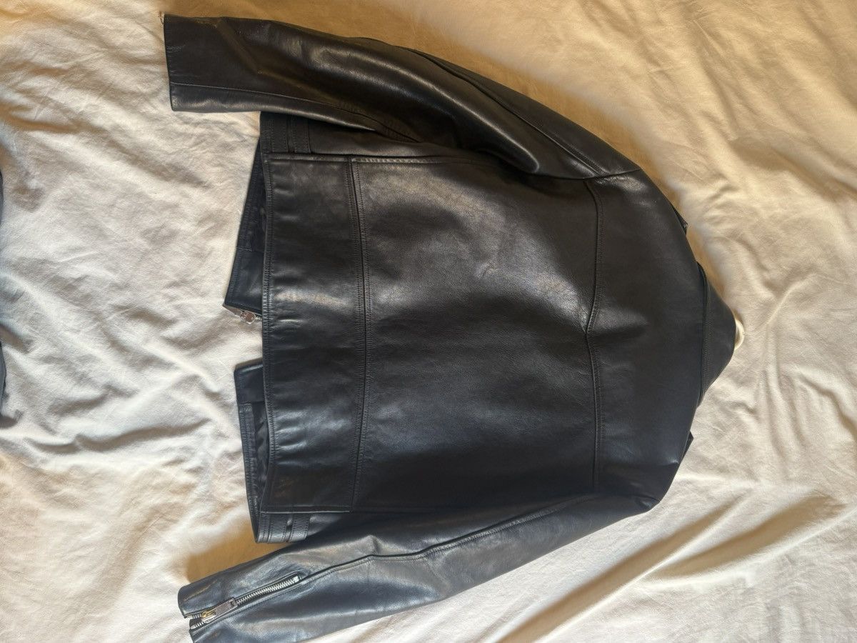 Sandro Sandro leather biker jacket Size US XL / EU 56 / 4 - 11 Thumbnail