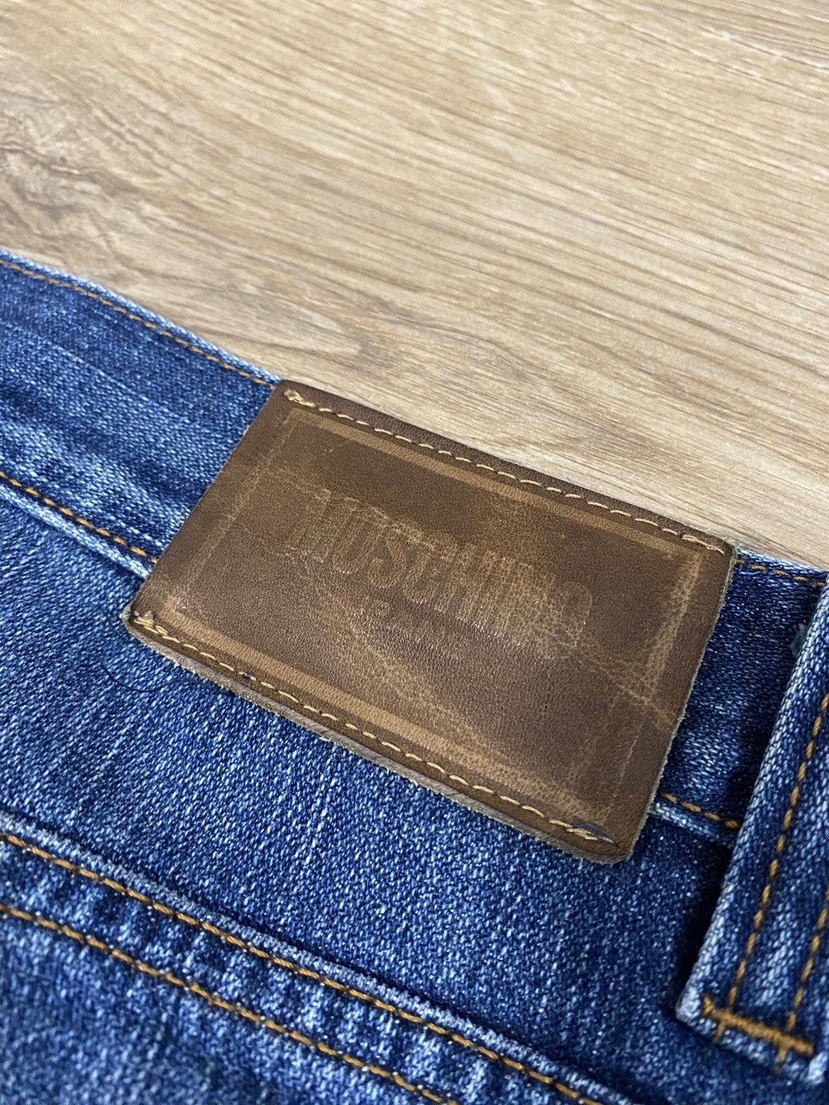 Moschino × Vintage Vintage Moschino Peace Casual Wide Jeans Size 38 Size US 38 / EU 54 - 10 Thumbnail