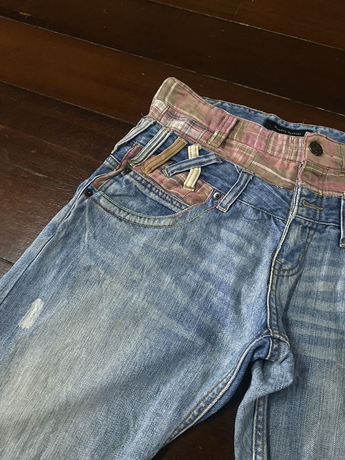 PPFM FIRE 🔥 MEMORY SPECIAL Double Waist Seditionaries Jeans Size US 33 - 7 Thumbnail