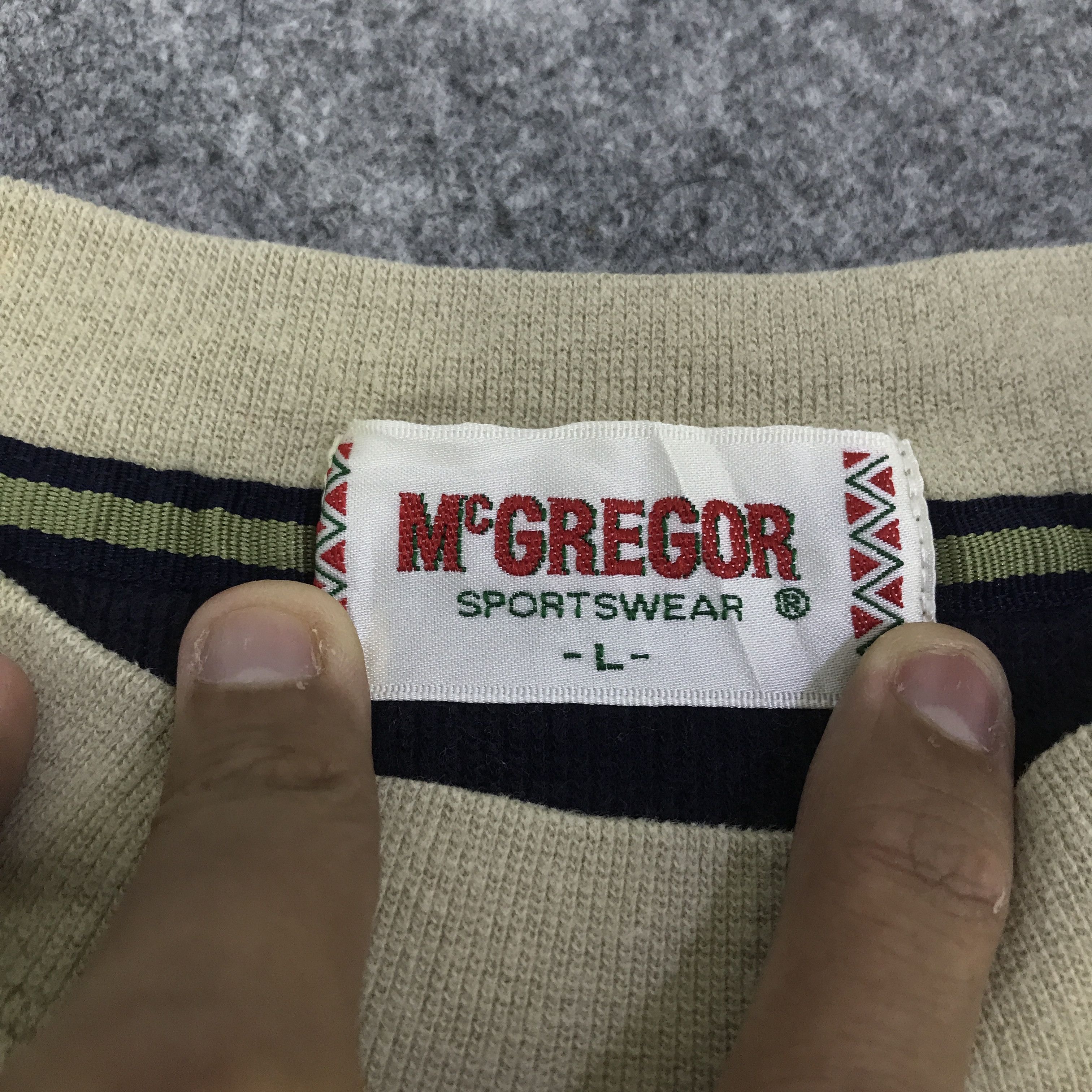 McGregor Vtg mcgregor sportswear sweatshirts K128B14 Size US L / EU 52-54 / 3 - 13 Thumbnail