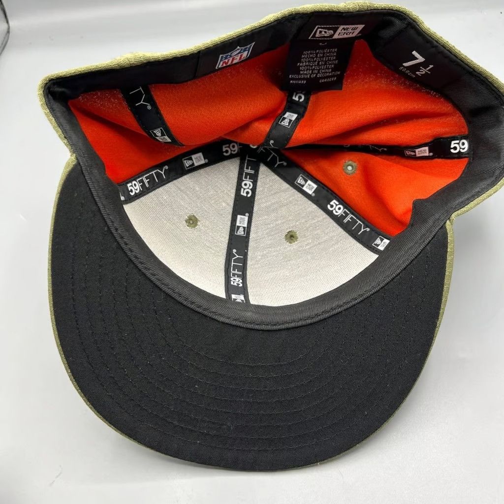 New Era Atlanta Falcons Hat Men 7 1/2 59Fifty New Era NFL Fitted Cap Size ONE SIZE - 5 Thumbnail