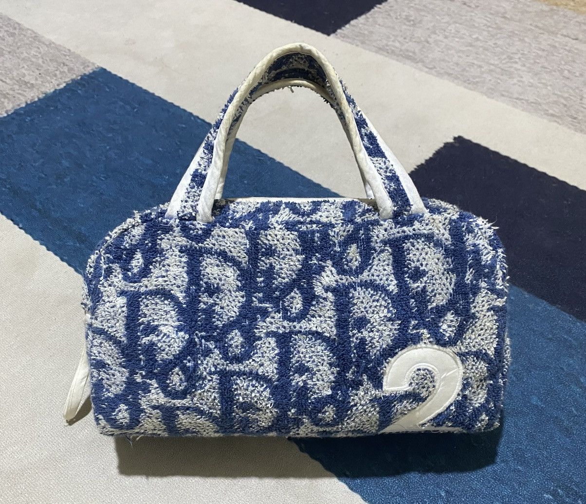 Dior Vintage Christian Dior Trotter Terry Cloth Mini Bag Size ONE SIZE - 1 Thumbnail