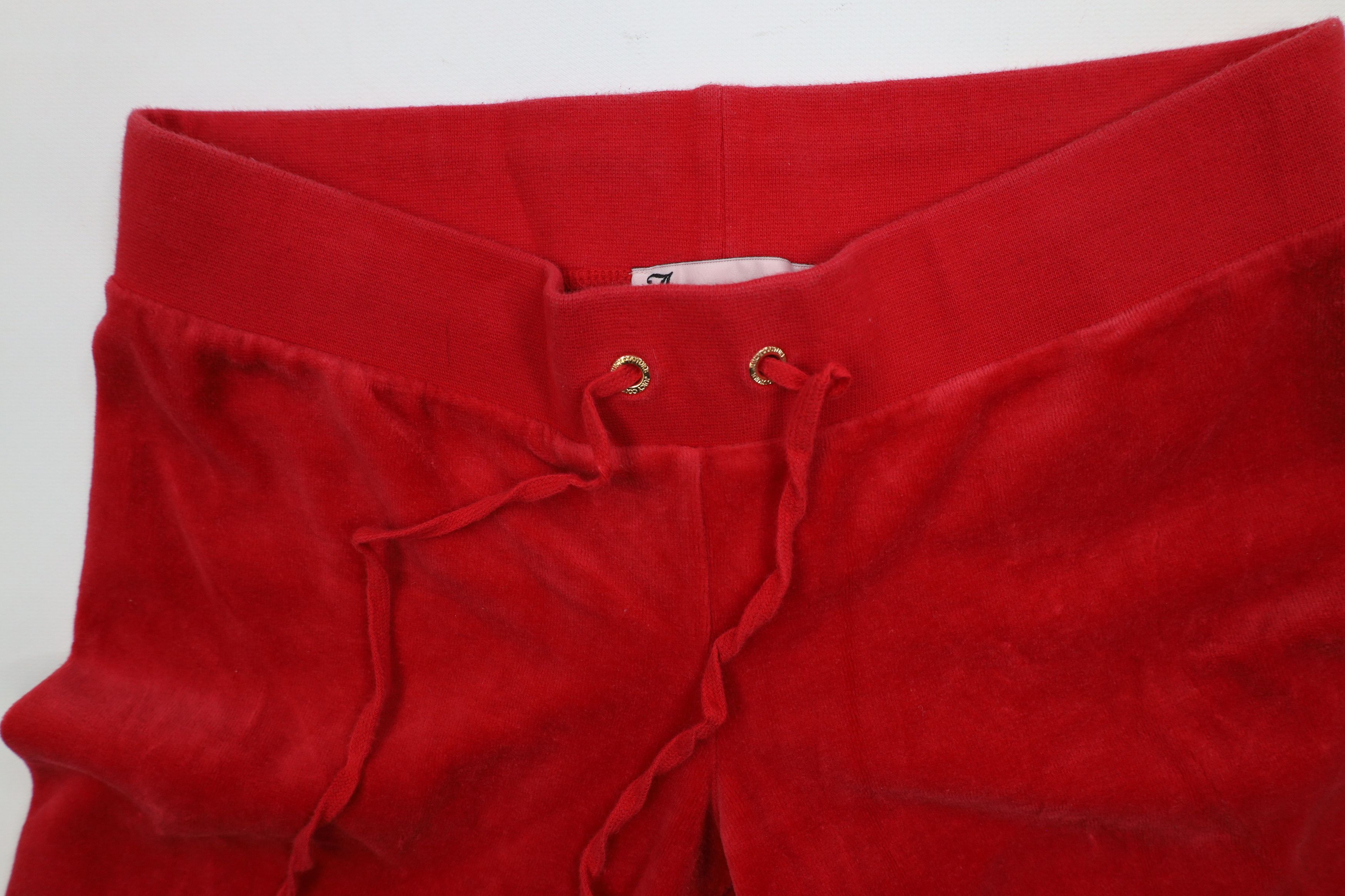 Juicy Couture × Vintage Vintage 90s Y2K Juicy Couture Flared Terry Cloth Sweatpants Size 26" / US 2 / IT 38 - 6 Thumbnail