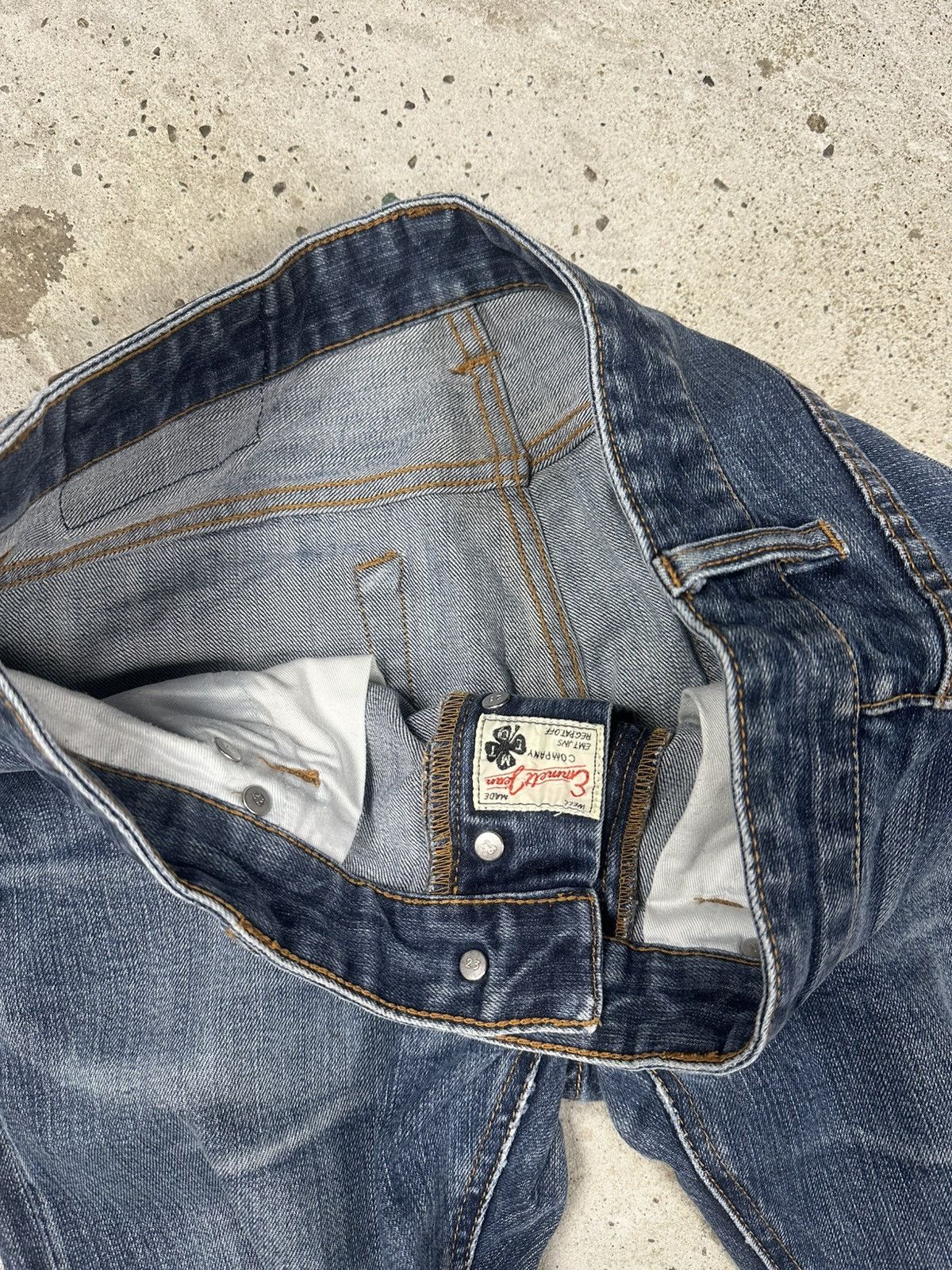 Emmett × Japanese Brand × Vintage Vintage Y2K Emmett Selvedge Joe Indigo Denim Pants Jeans Size US 33 - 13 Thumbnail