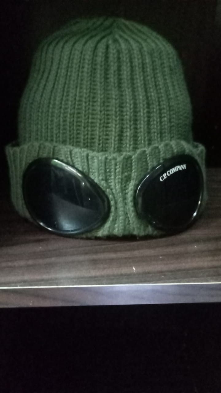 C.P. Company CP COMPANY GOGGLE BEANIE HAT MERINO WOOL Size ONE SIZE - 2 Thumbnail
