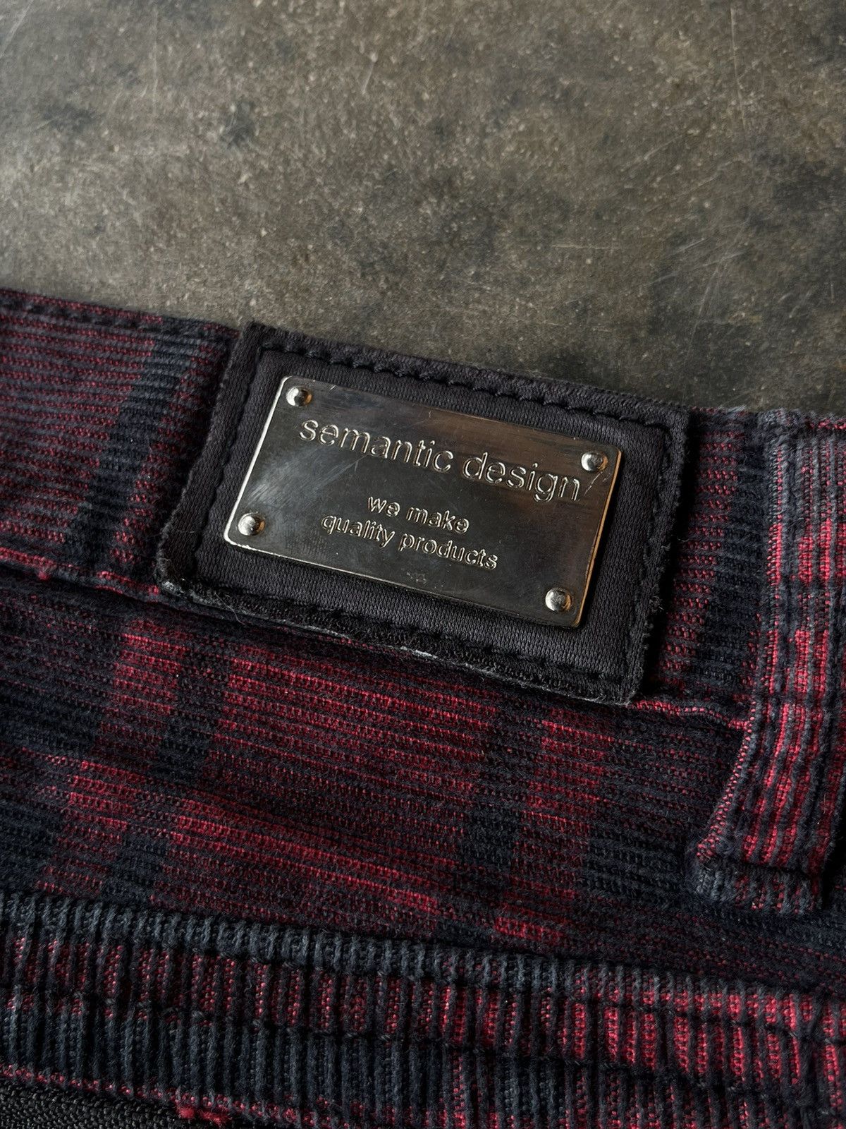 If Six Was Nine JAPANESE BRAND SEMANTIC DESIGN CORDUROY SHORT ZIPPER TARTAN Size US 30 / EU 46 - 8 Thumbnail