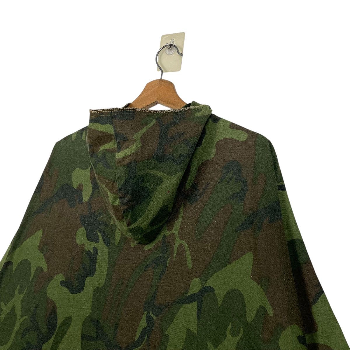Other Vintage US Army Camouflage Hooded Long Coat Size US L / EU 52-54 / 3 - 10 Thumbnail