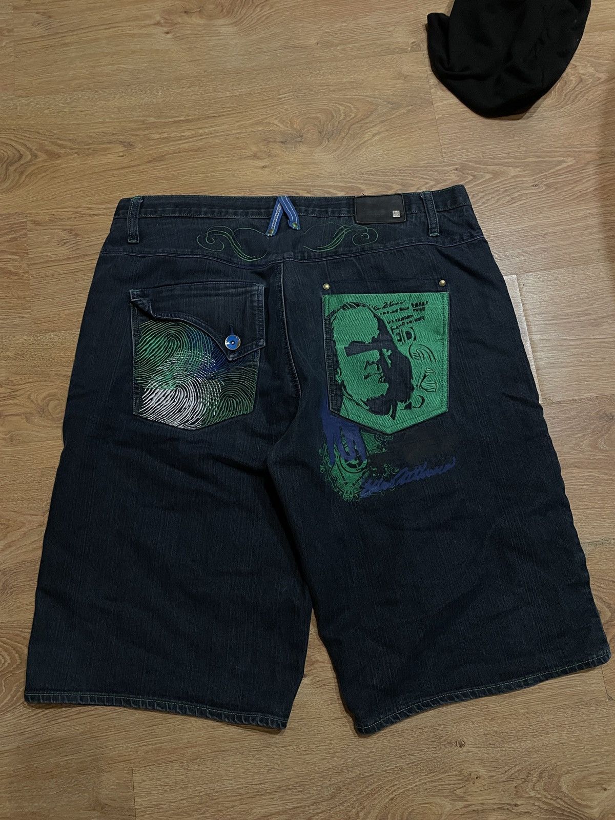 Rare Vintage G-Unit Rap Shorts «Benjamin Franklin»
