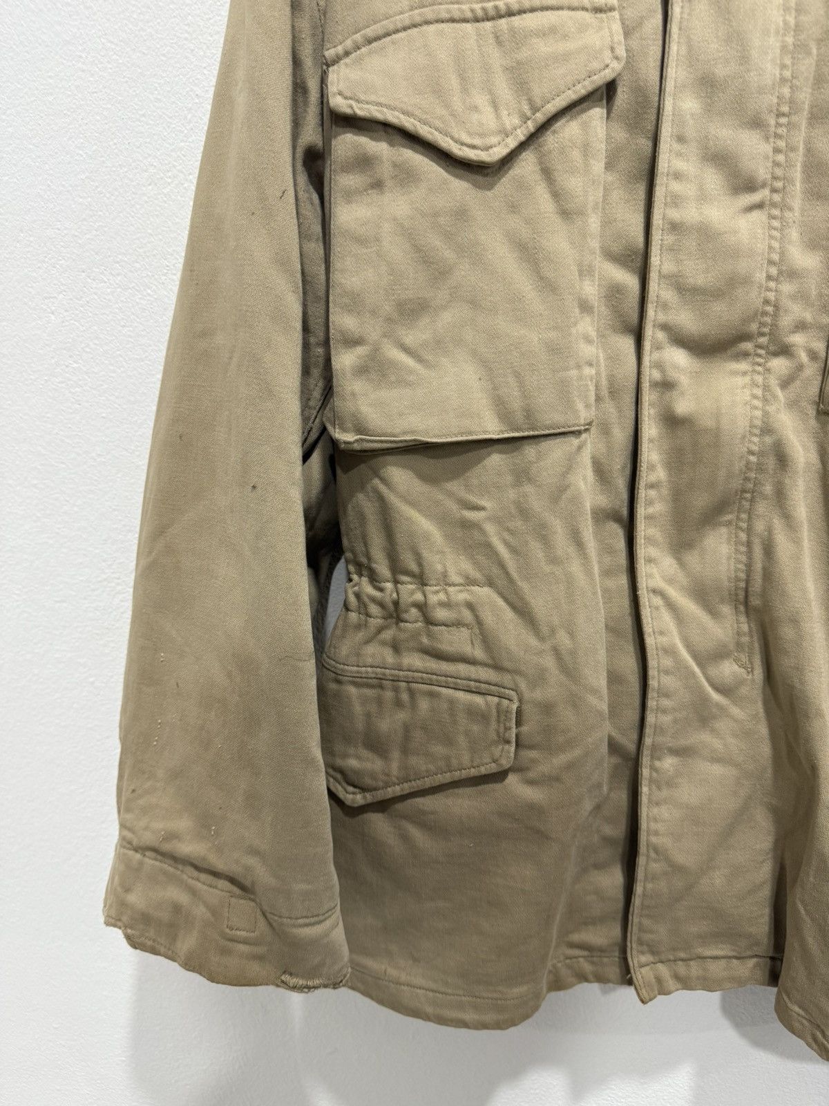 Alpha Industries VINTAGE M65 Field Jacket, Alpha Industries Tan Khaki Rare Size US S / EU 44-46 / 1 - 6 Thumbnail