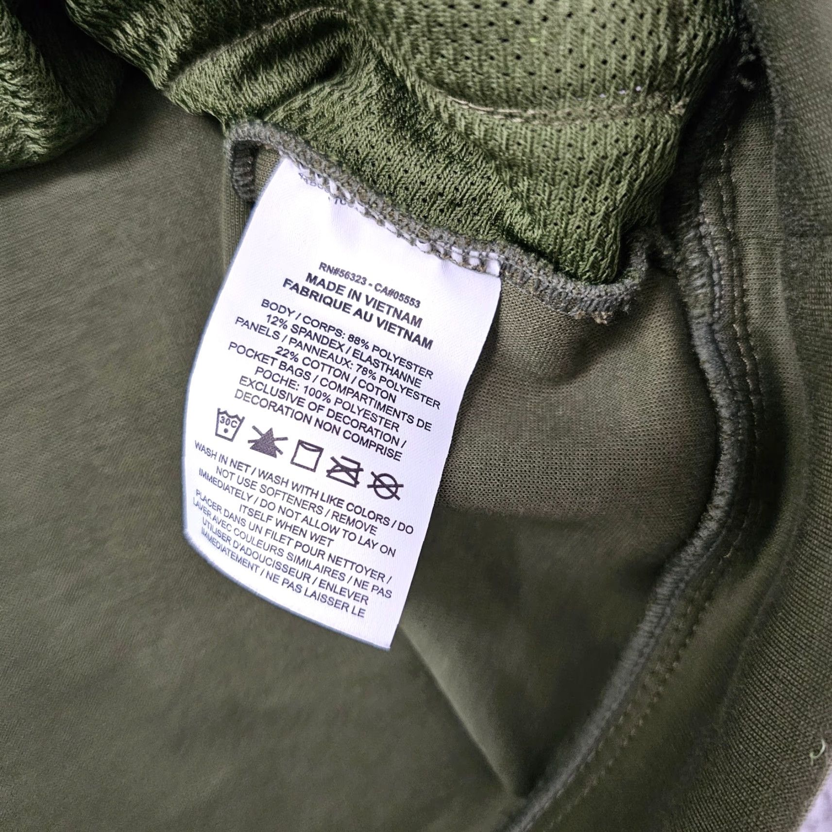 Nike Nike Dri-Fit Full Zip Lightweight Training Jacket Mens Small Olive Green CZ7123 Size US S / EU 44-46 / 1 - 4 Thumbnail