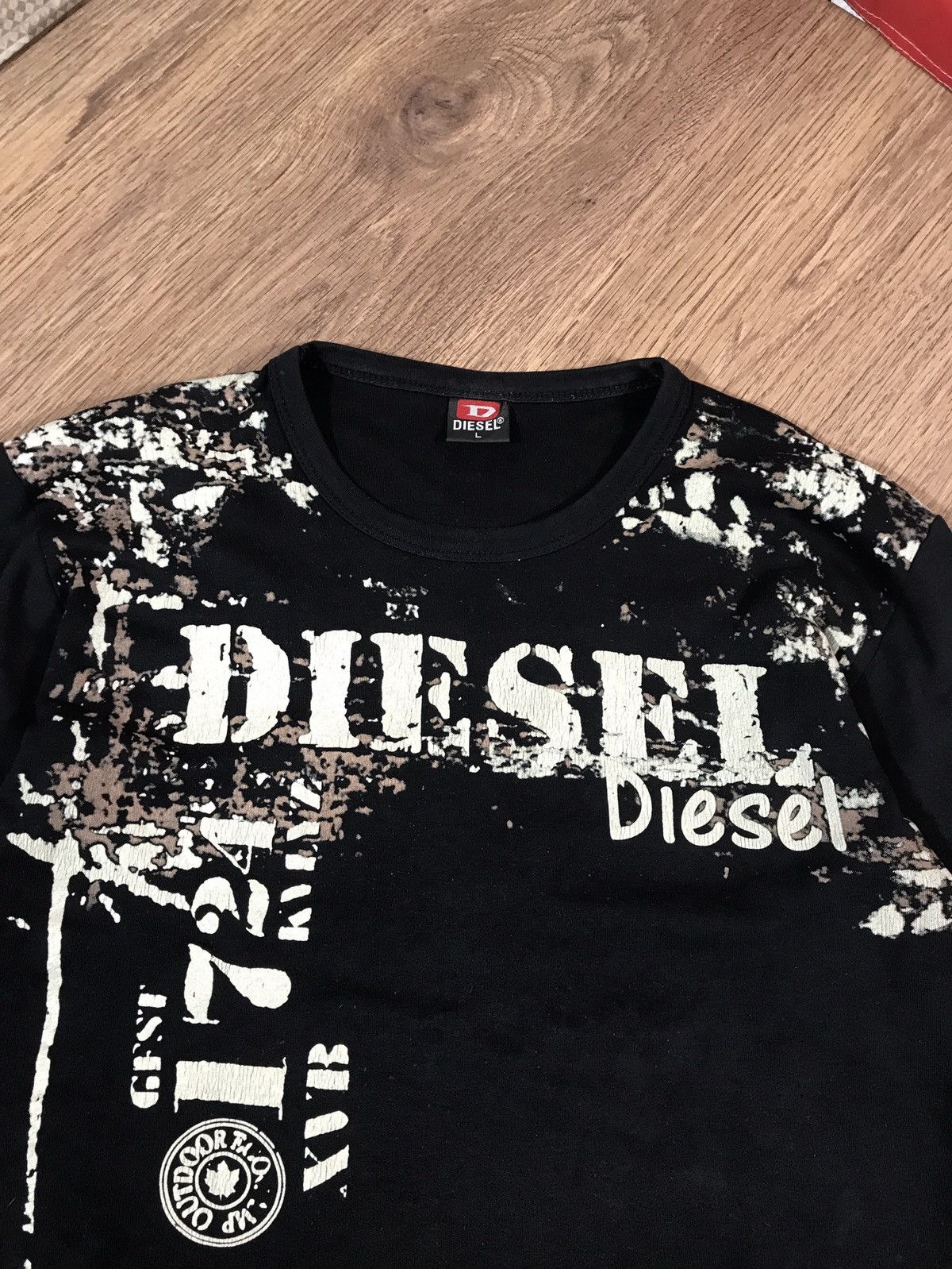 Diesel × Vintage Diesel Vintage Long Sleeve Size US L / EU 52-54 / 3 - 3 Thumbnail