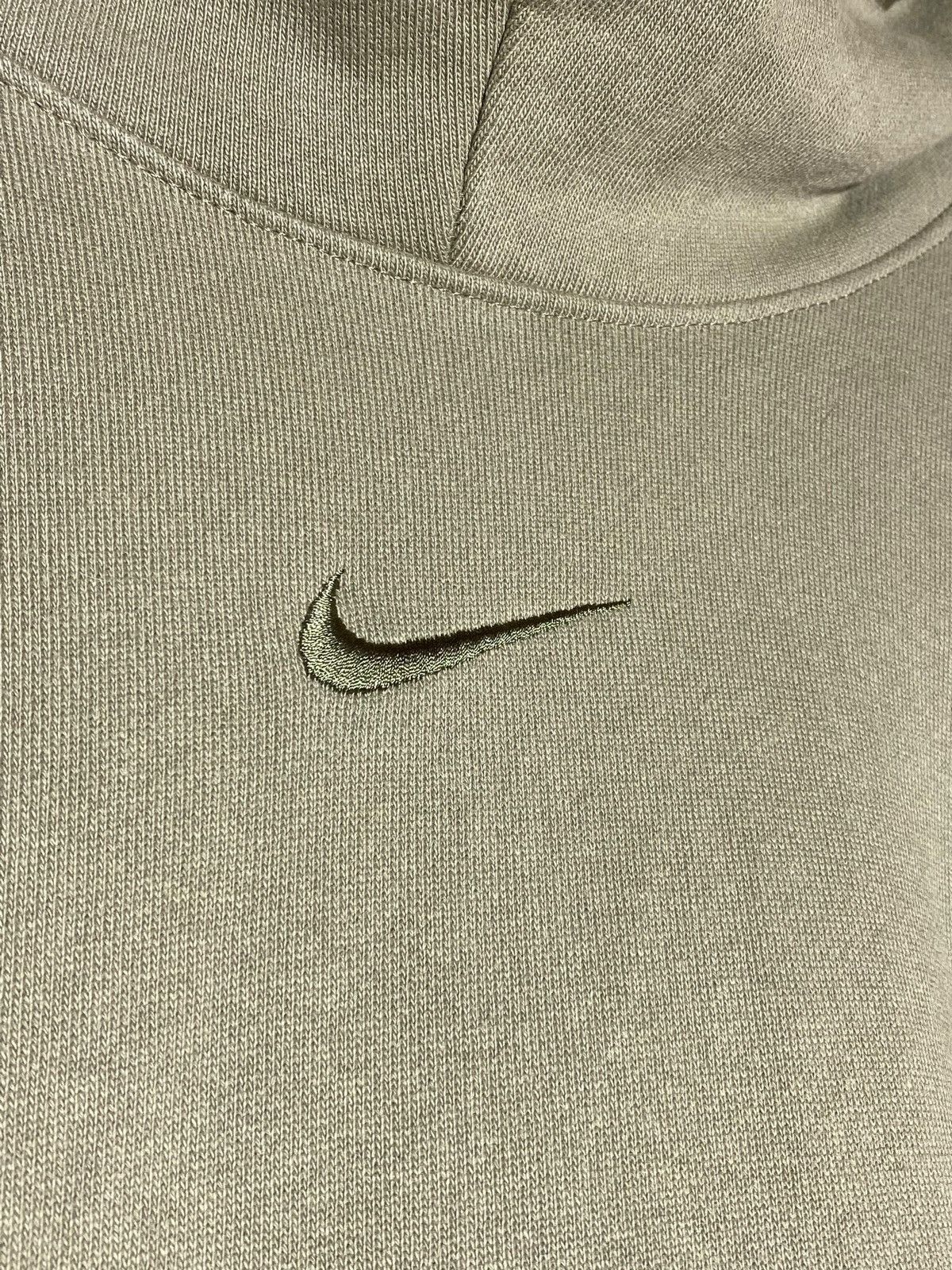 Vintage 🔥 00s NIKE SWOOSH DRIP OLIVE GREEN HOODIE STAPLE VINTAGE Size US M / EU 48-50 / 2 - 5 Thumbnail