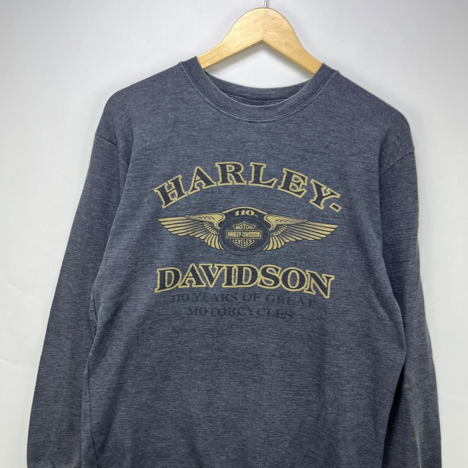 Other Vintage Harley-Davidson Long Sleeve Shirt Large Size ONE SIZE - 2 Thumbnail