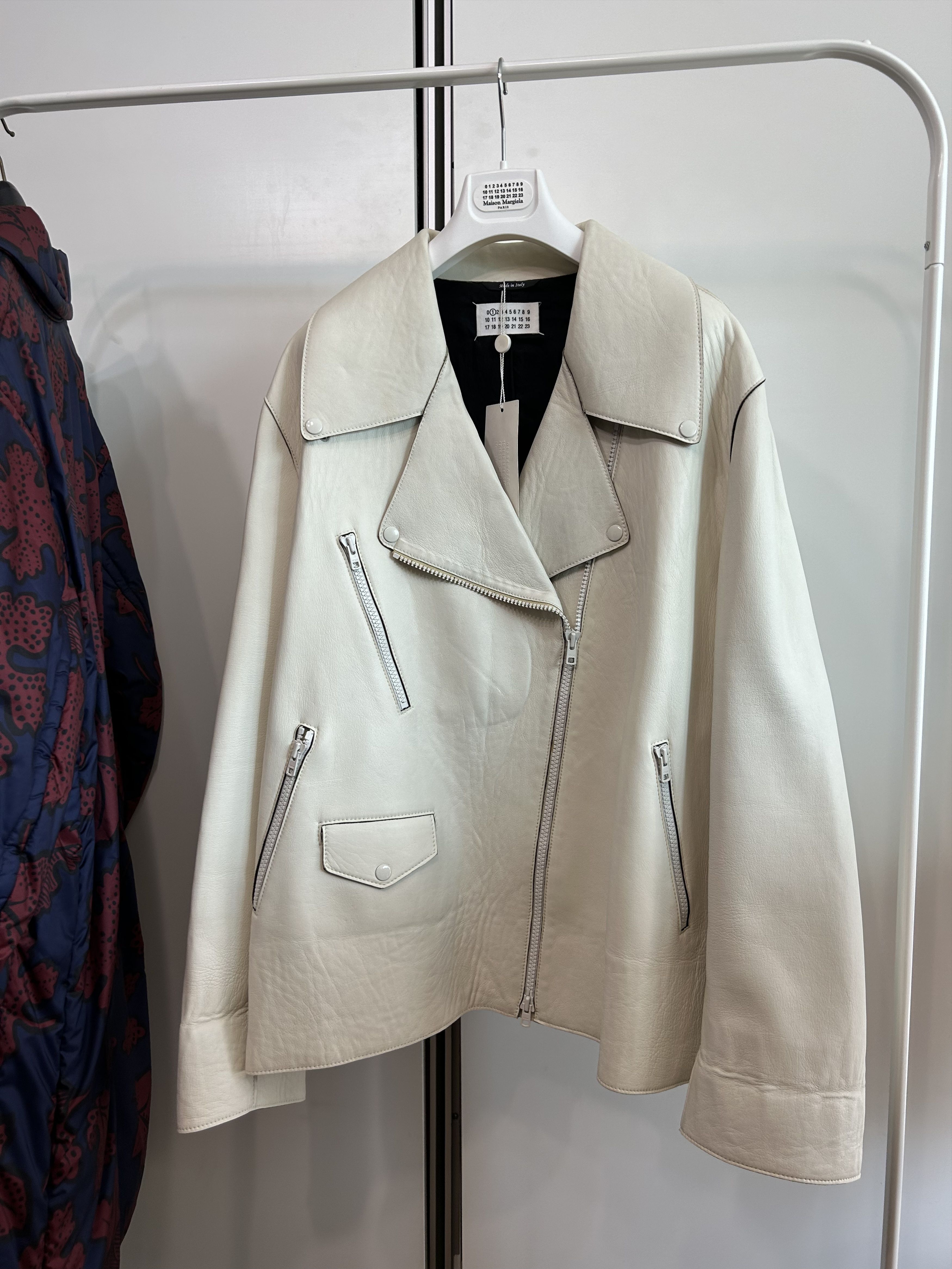 Maison Margiela SS 2002 Archive Margiela “White” Patched Leather