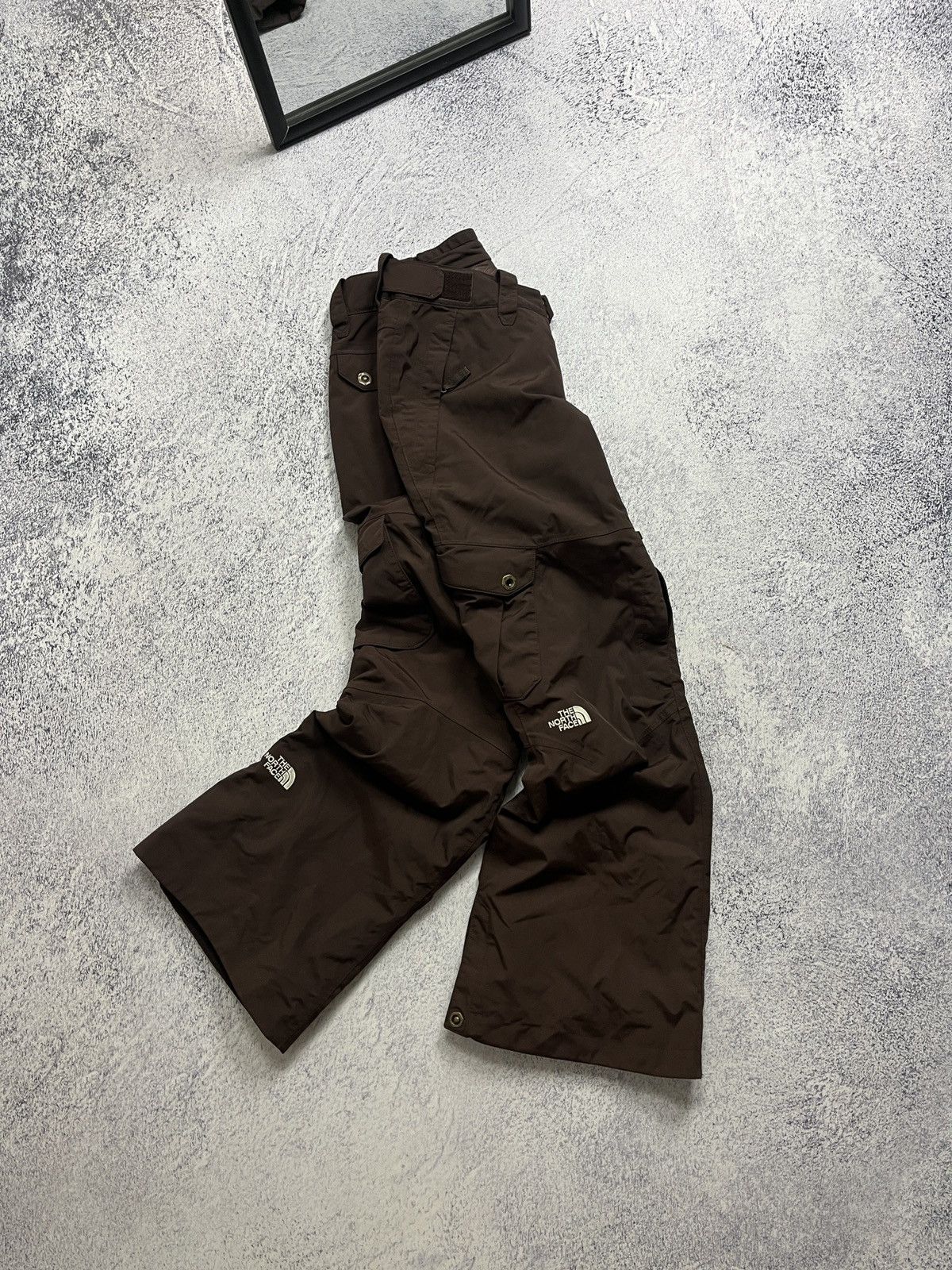 The North Face HyVent Snow Sky Drill Pants Brown Gorpcore