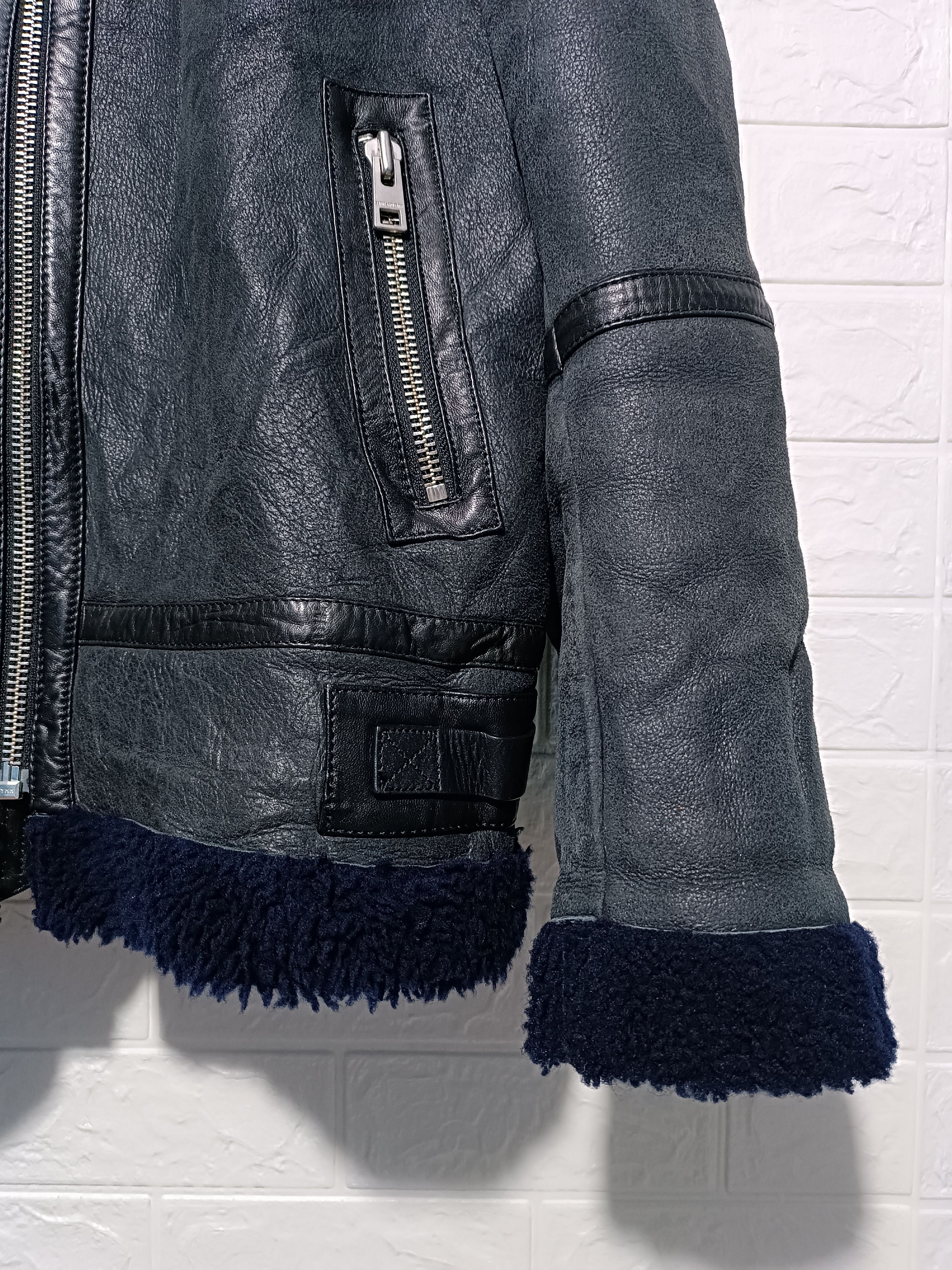 Zadig & Voltaire Vintage Zadig & Voltaire Kafe Shearling Jacket Size US M / EU 48-50 / 2 - 3 Thumbnail