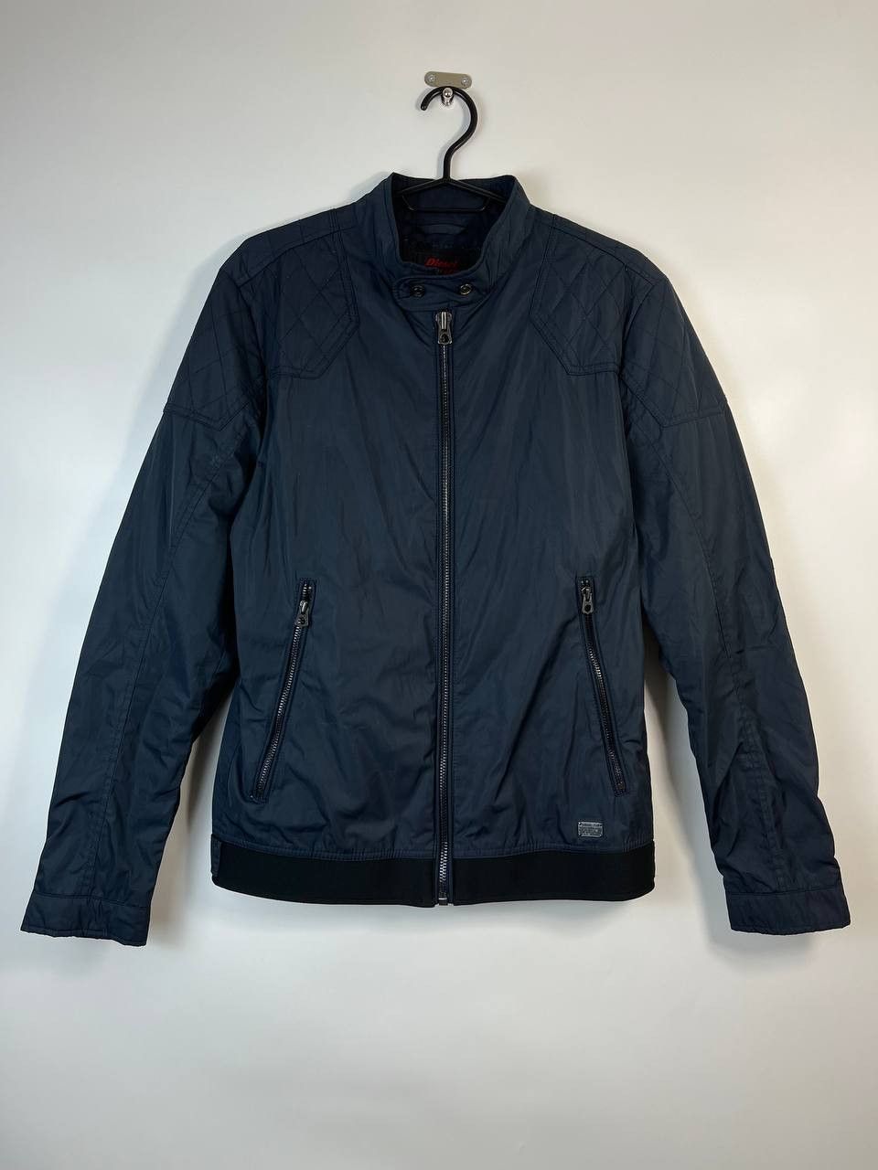 Diesel DIESEL INDUSTRY JACKET NAVY BLUE ZIP UP MENS SIZE M Size US M / EU 48-50 / 2 - 1 Thumbnail