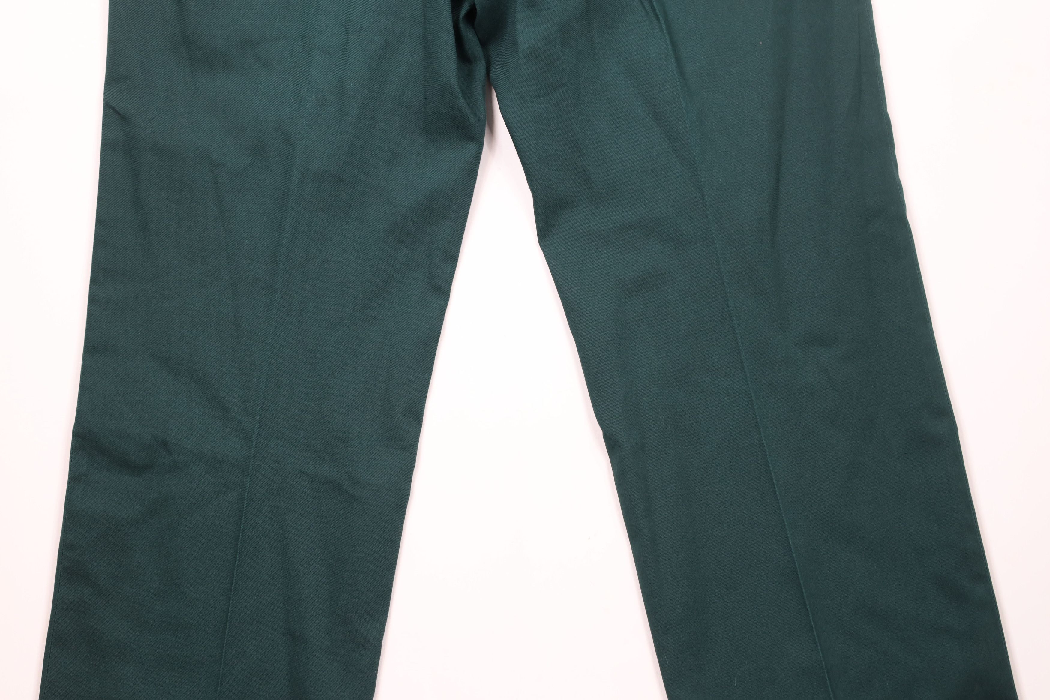 Vintage Vintage 90s Streetwear Knit Wide Leg Chino Pants Green USA Size US 36 / EU 52 - 11 Thumbnail