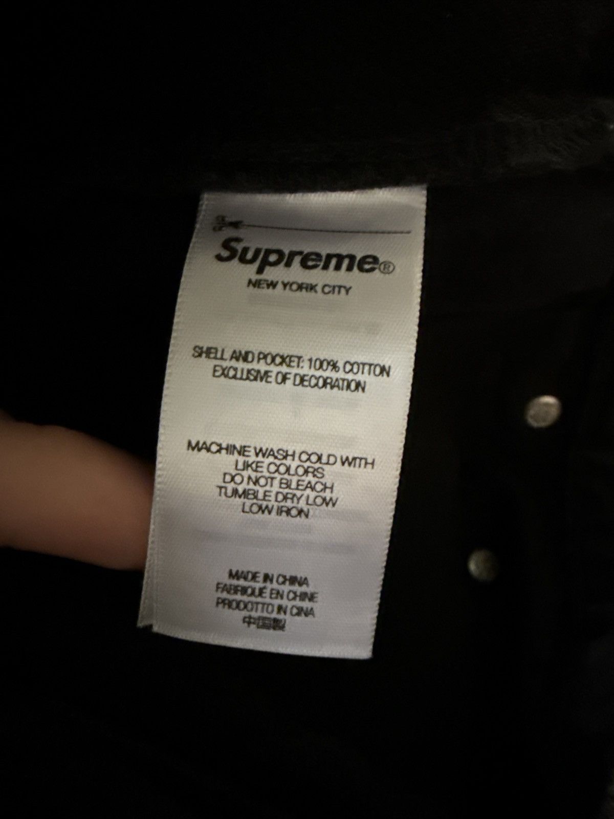 Supreme Supreme new york black jorts size 30 Size US 30 / EU 46 - 6 Thumbnail