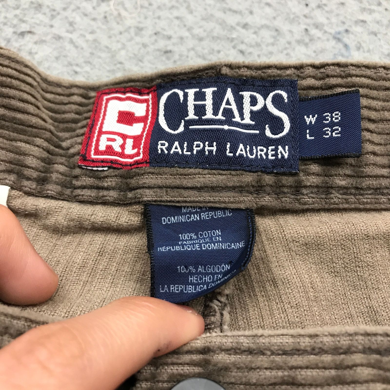 Ralph Lauren Vintage Chaps Ralph Lauren Corduroy Dress Pants Mens 38x32 Size US 38 / EU 54 - 3 Thumbnail