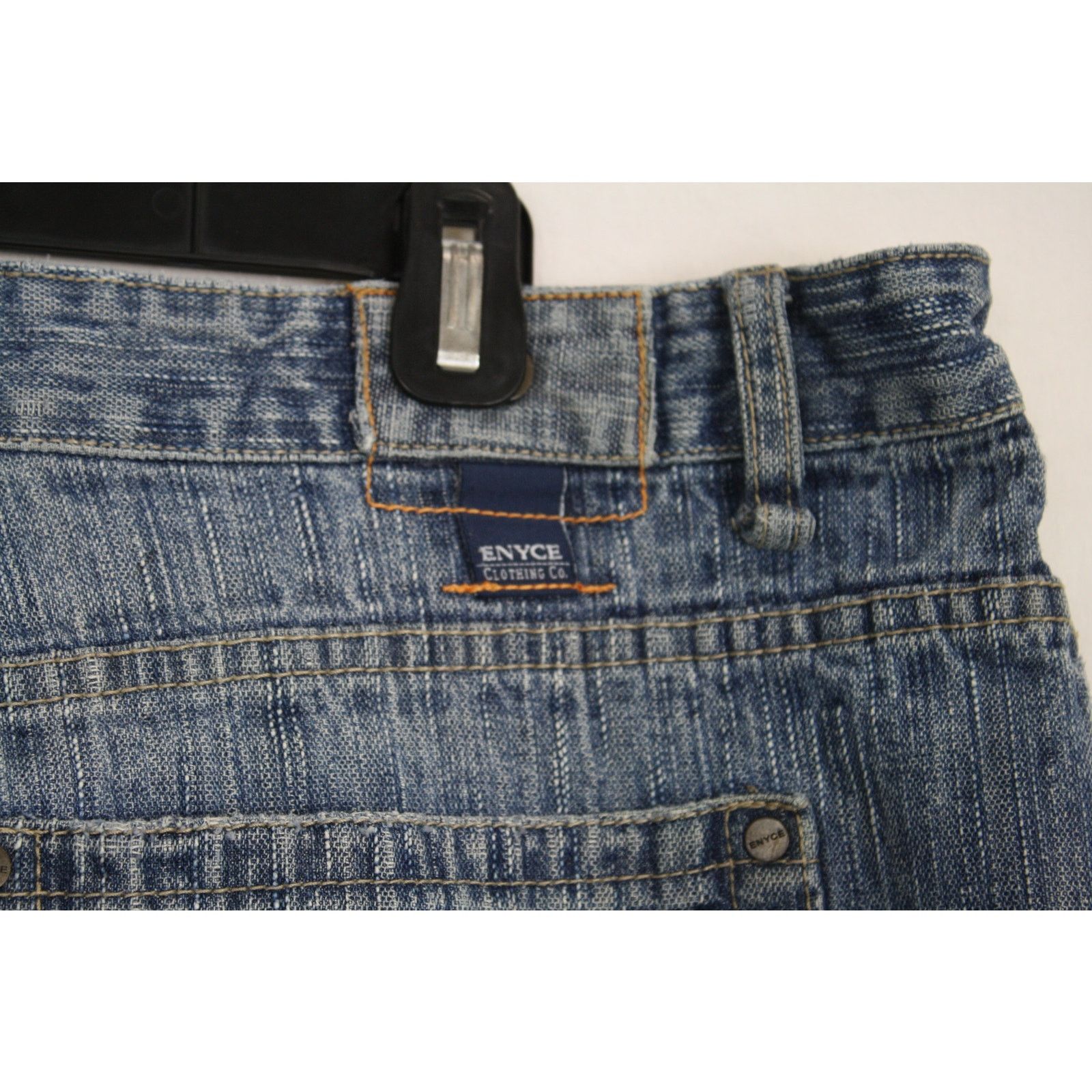 Enyce × Vintage Y2K Enyce Jeans 44x32 Baggy Wide Leg Embroidered Hip Hop Size US 44 / EU 60 - 5 Thumbnail