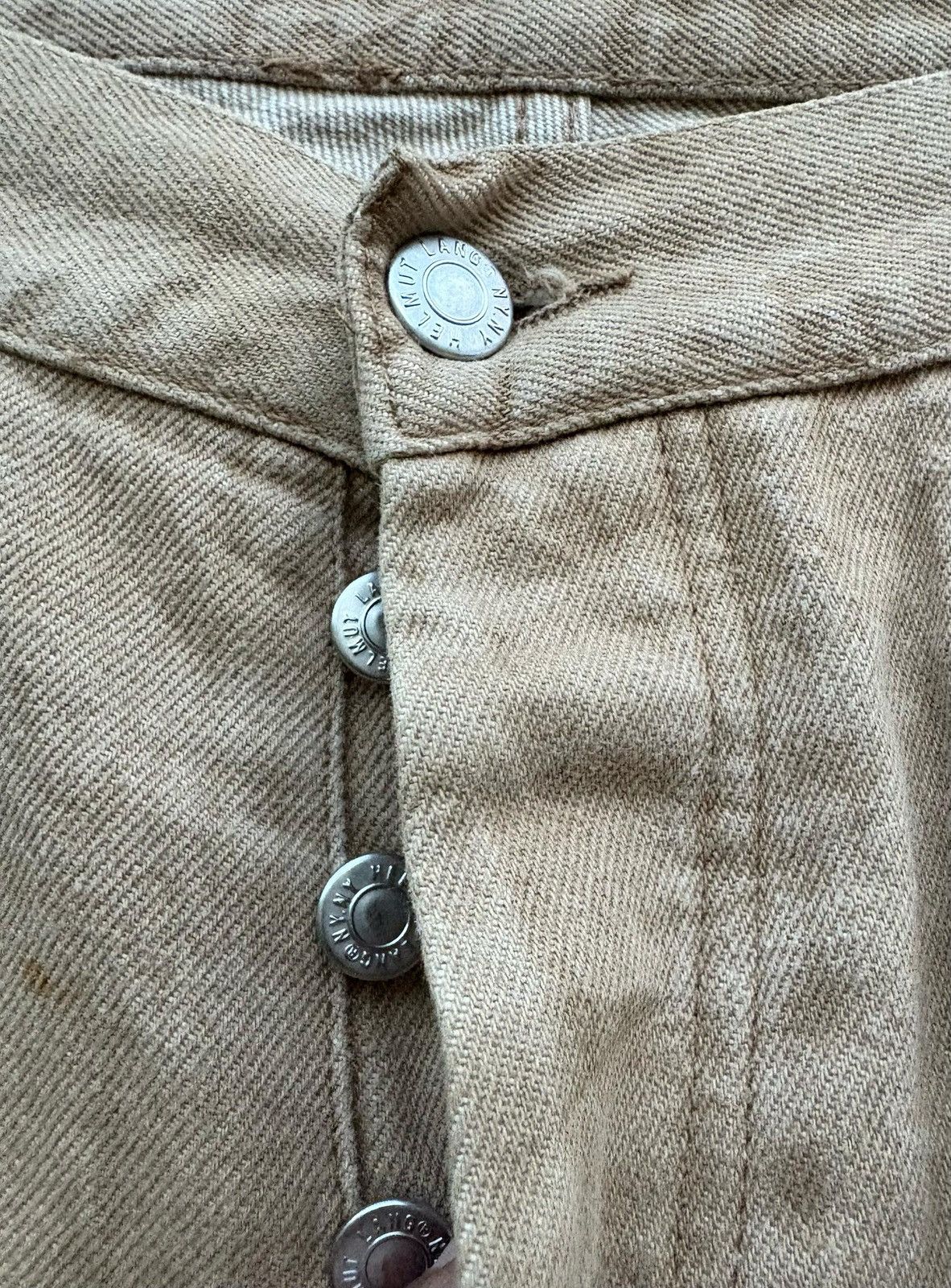 Helmut Lang 💥Last Drop💥Vintage Helmut Lang Classic Denim Size US 34 / EU 50 - 4 Thumbnail