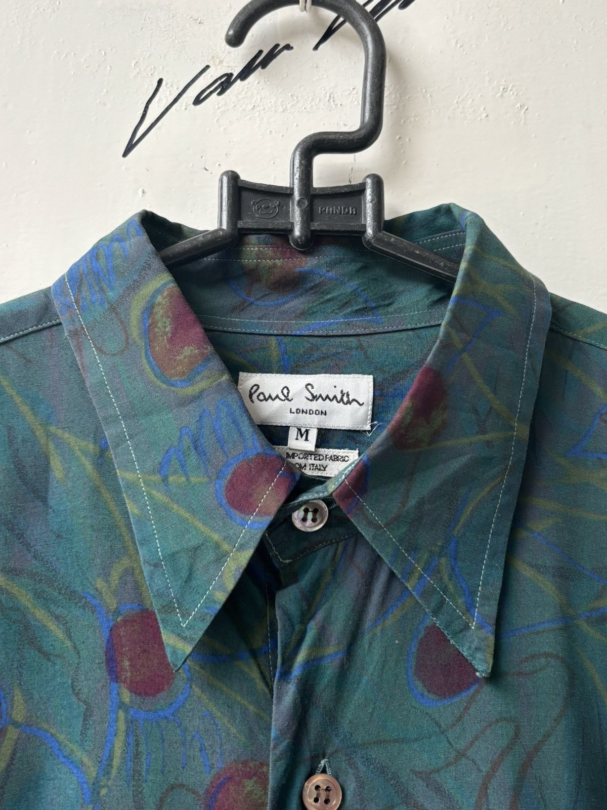 Paul Smith PAUL SMITH London Flower Motive Shirt Size US L / EU 52-54 / 3 - 5 Thumbnail
